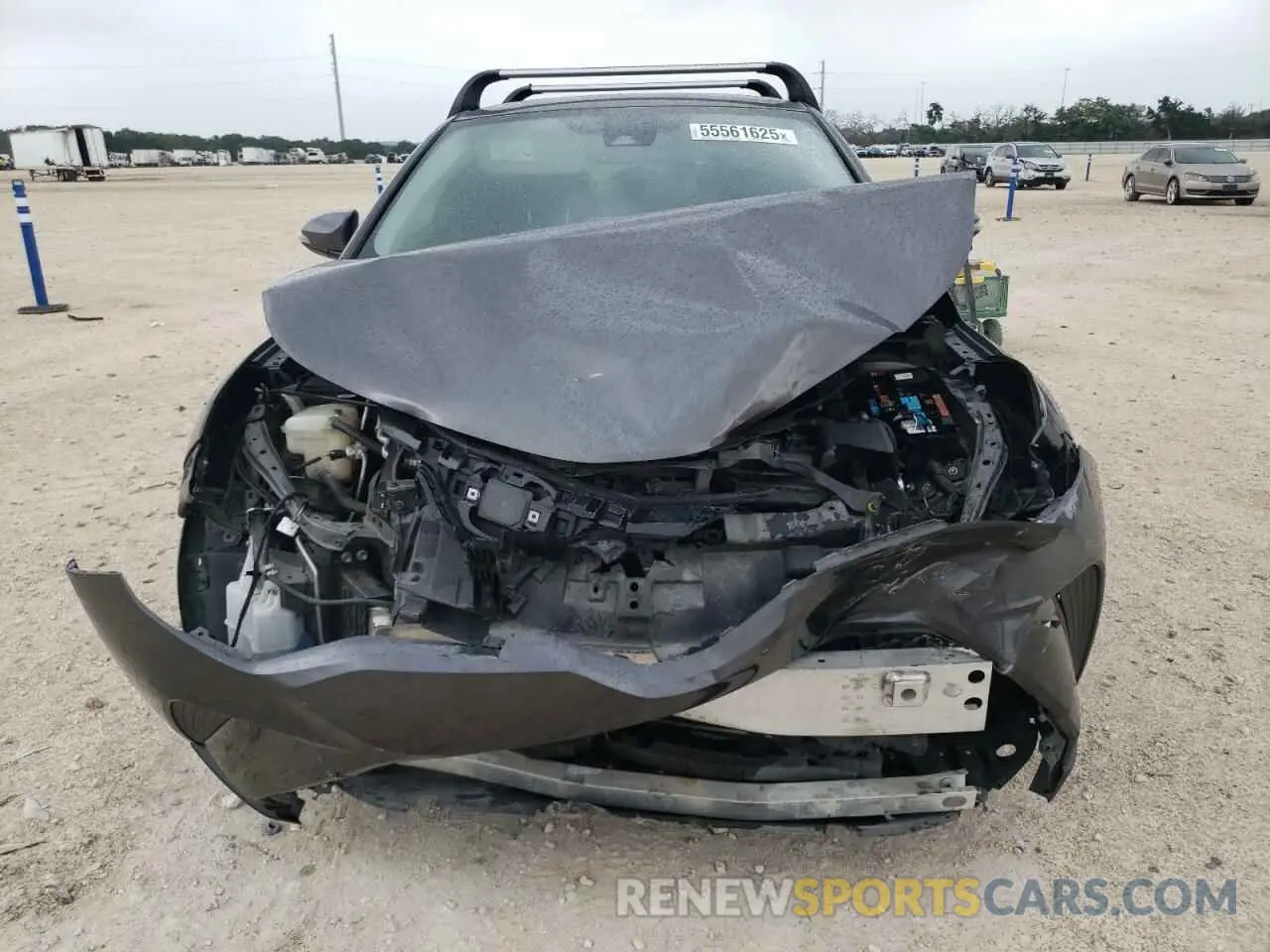 5 Photograph of a damaged car JTNKHMBX9M1114674 TOYOTA C-HR 2021