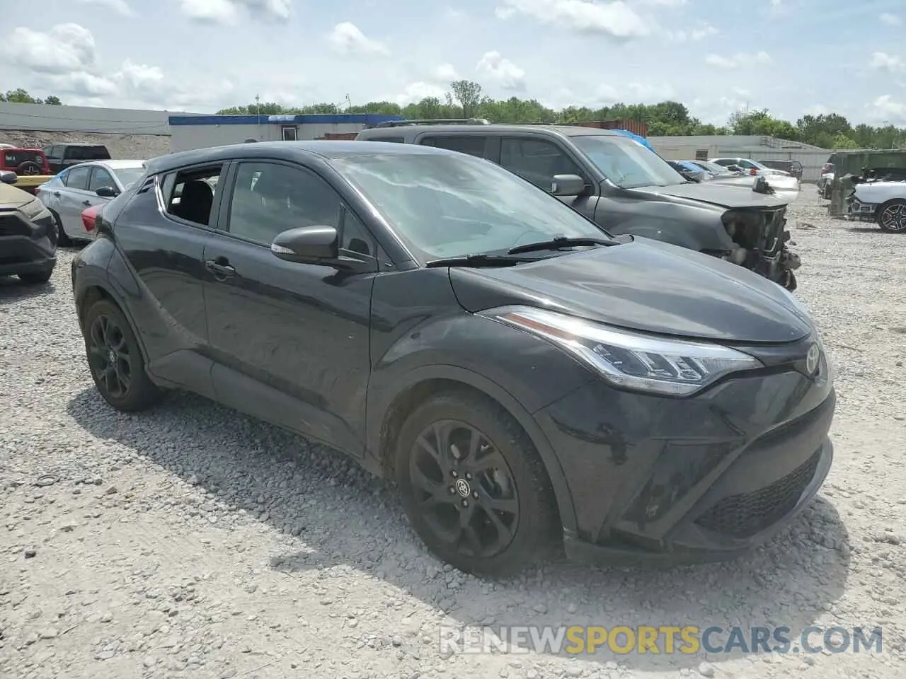 4 Photograph of a damaged car JTNKHMBX9M1117199 TOYOTA C-HR 2021