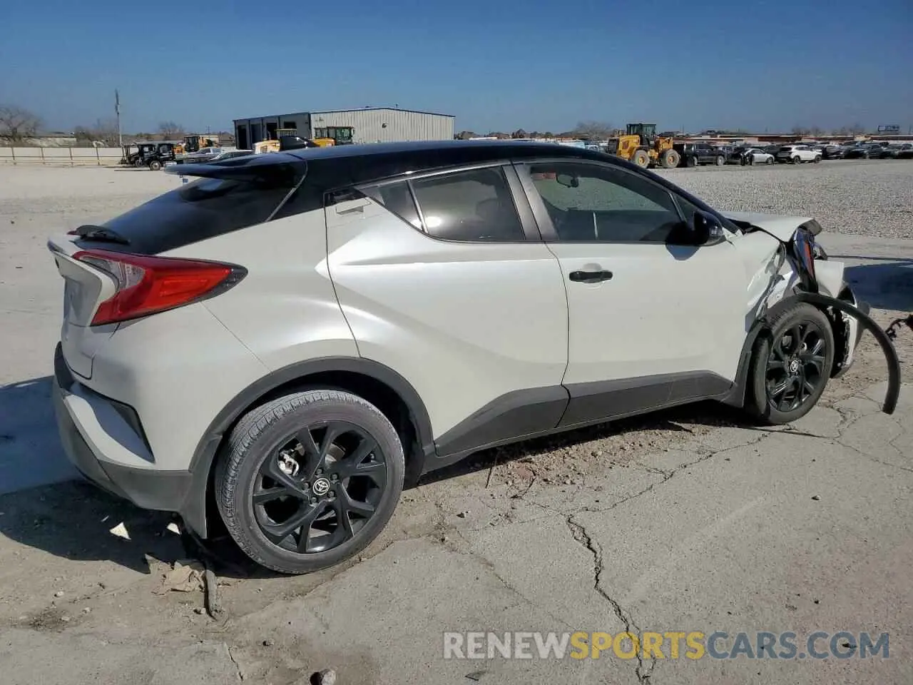 3 Photograph of a damaged car JTNKHMBX9M1125433 TOYOTA C-HR 2021