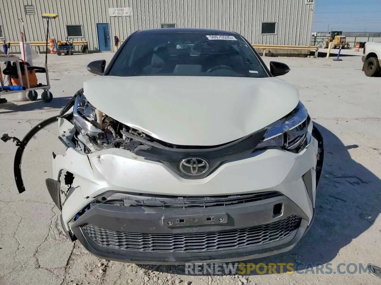 5 Photograph of a damaged car JTNKHMBX9M1125433 TOYOTA C-HR 2021