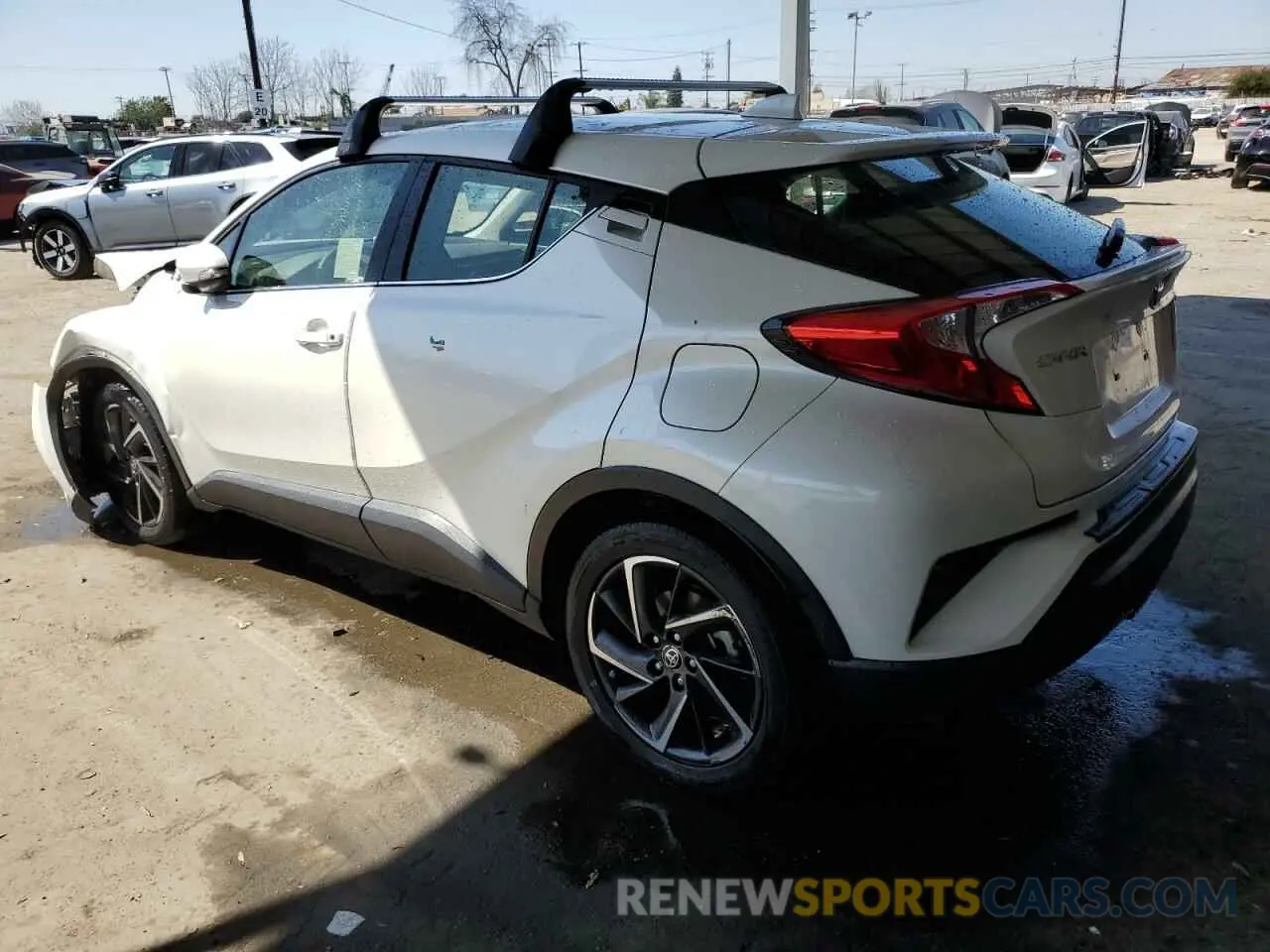 2 Photograph of a damaged car JTNKHMBX9M1126792 TOYOTA C-HR 2021