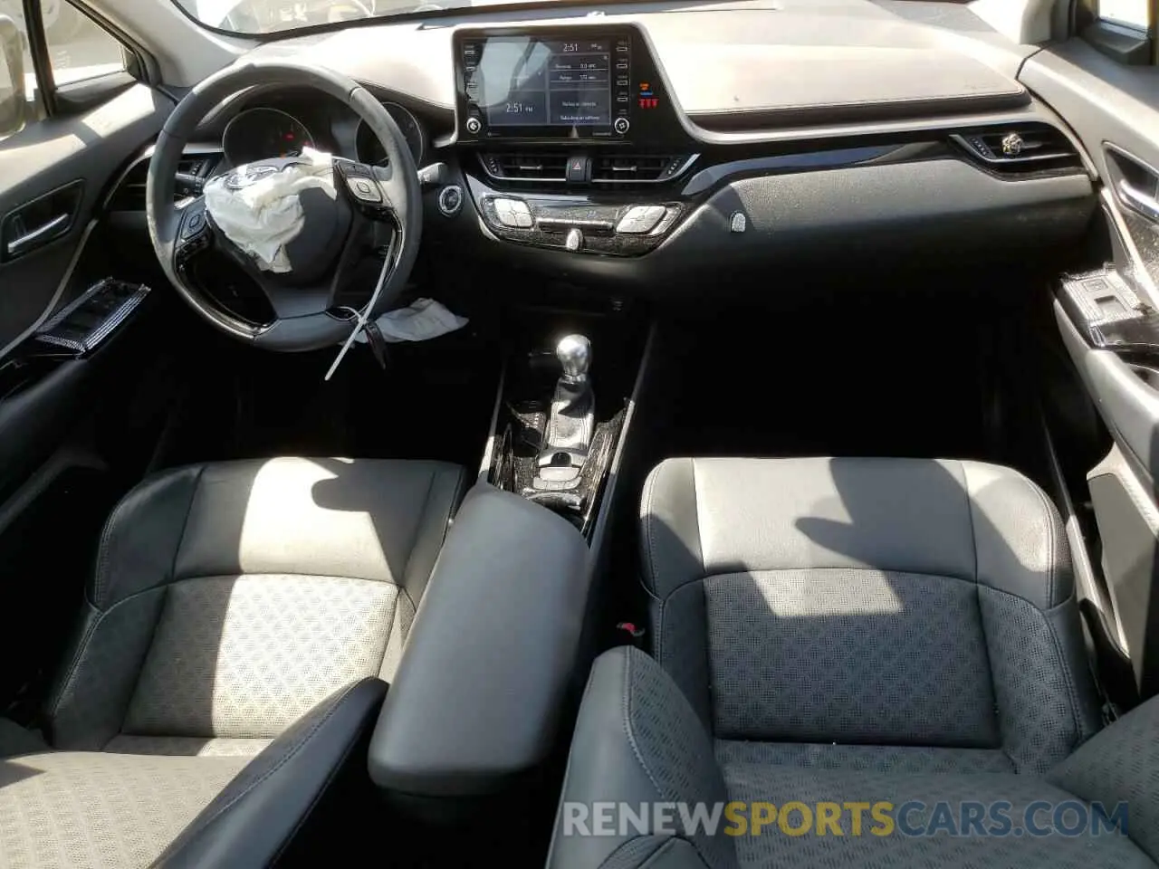 8 Photograph of a damaged car JTNKHMBX9M1126792 TOYOTA C-HR 2021