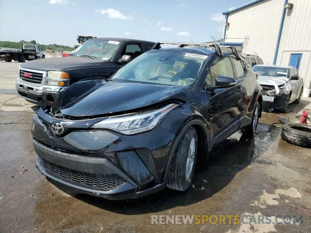 2 Photograph of a damaged car JTNKHMBX9M1127196 TOYOTA C-HR 2021