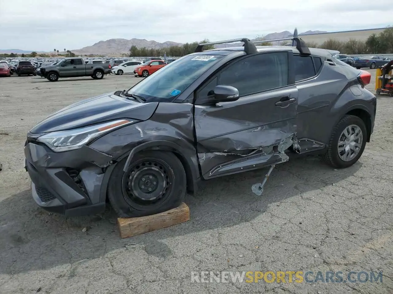 1 Photograph of a damaged car JTNKHMBXXM1096427 TOYOTA C-HR 2021