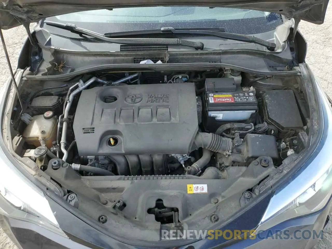 12 Photograph of a damaged car JTNKHMBXXM1096427 TOYOTA C-HR 2021