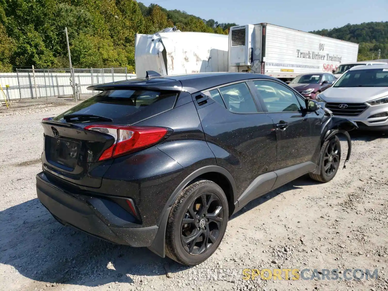 4 Photograph of a damaged car JTNKHMBXXM1099358 TOYOTA C-HR 2021