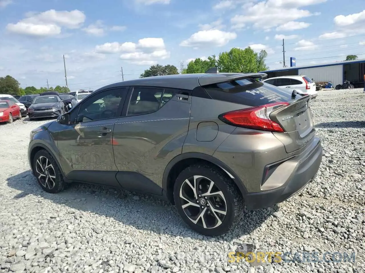 2 Photograph of a damaged car JTNKHMBXXM1099473 TOYOTA C-HR 2021