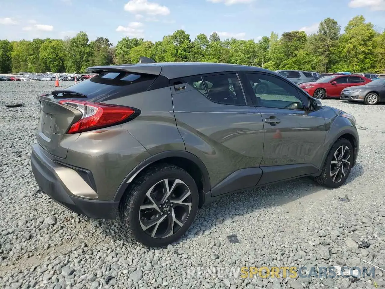 3 Photograph of a damaged car JTNKHMBXXM1099473 TOYOTA C-HR 2021