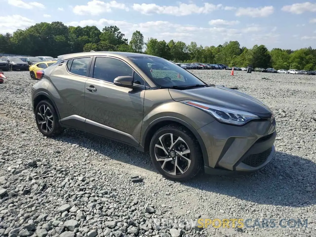 4 Photograph of a damaged car JTNKHMBXXM1099473 TOYOTA C-HR 2021