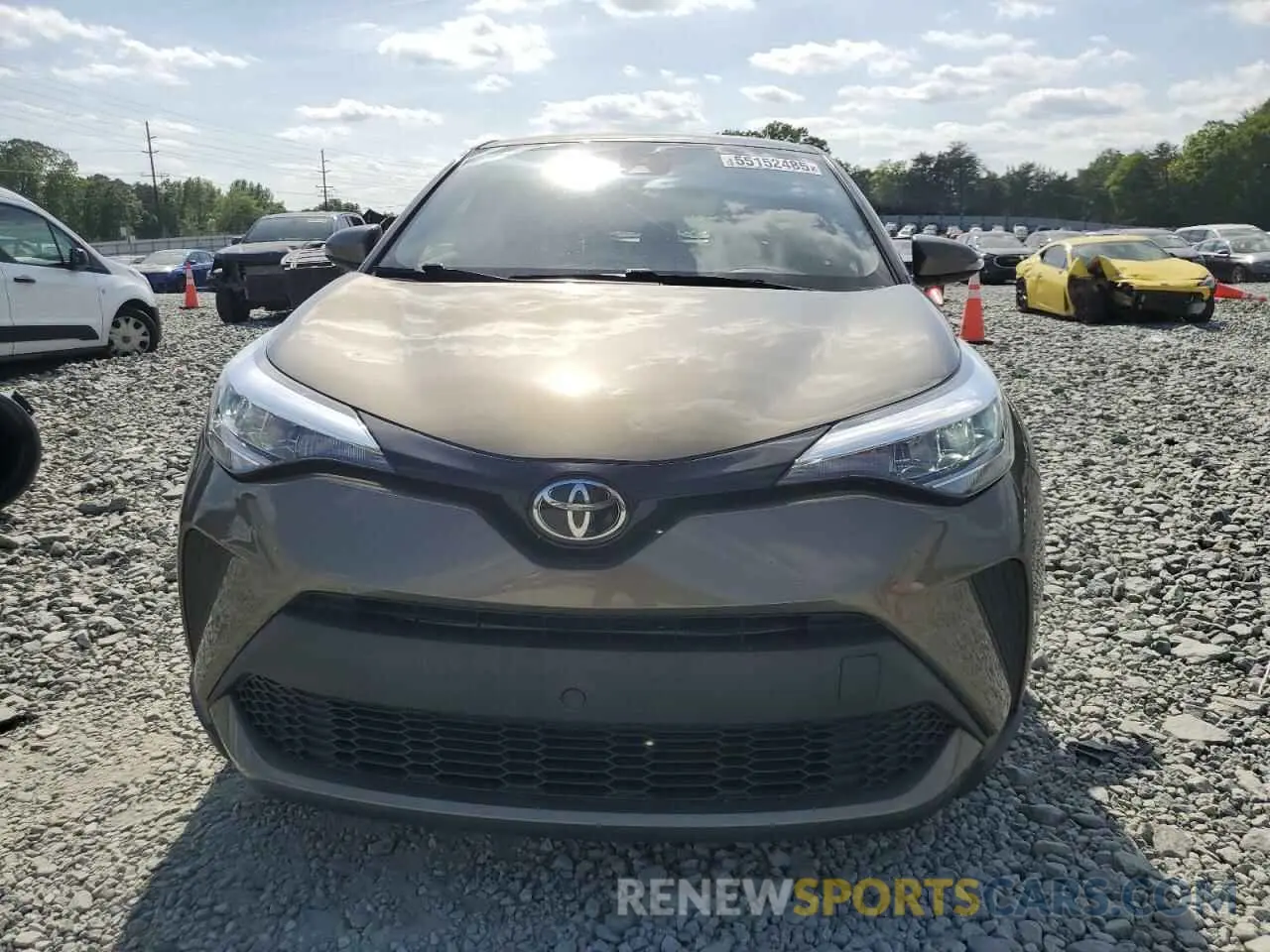 5 Photograph of a damaged car JTNKHMBXXM1099473 TOYOTA C-HR 2021