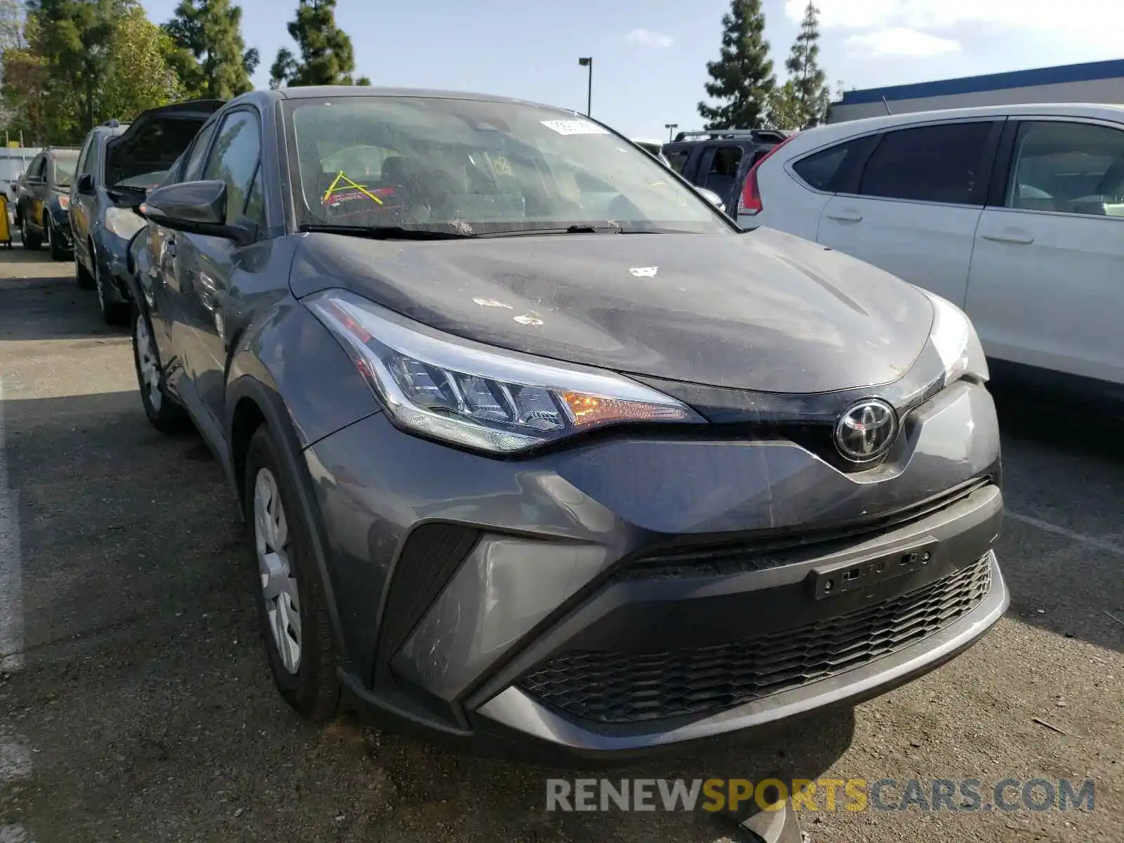 1 Photograph of a damaged car JTNKHMBXXM1100038 TOYOTA C-HR 2021