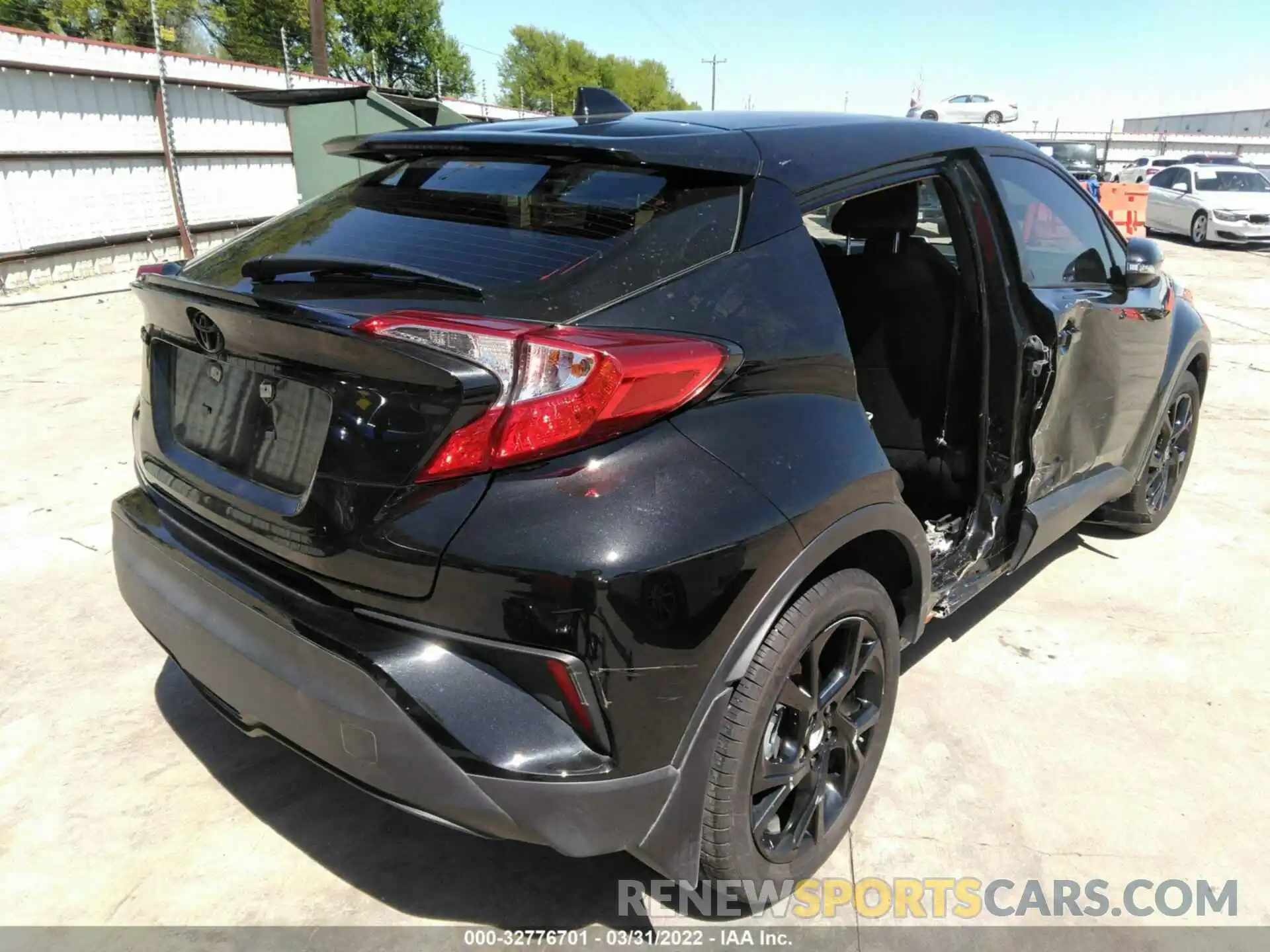 4 Photograph of a damaged car JTNKHMBXXM1101237 TOYOTA C-HR 2021