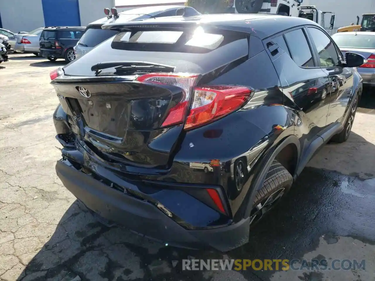 9 Photograph of a damaged car JTNKHMBXXM1105322 TOYOTA C-HR 2021