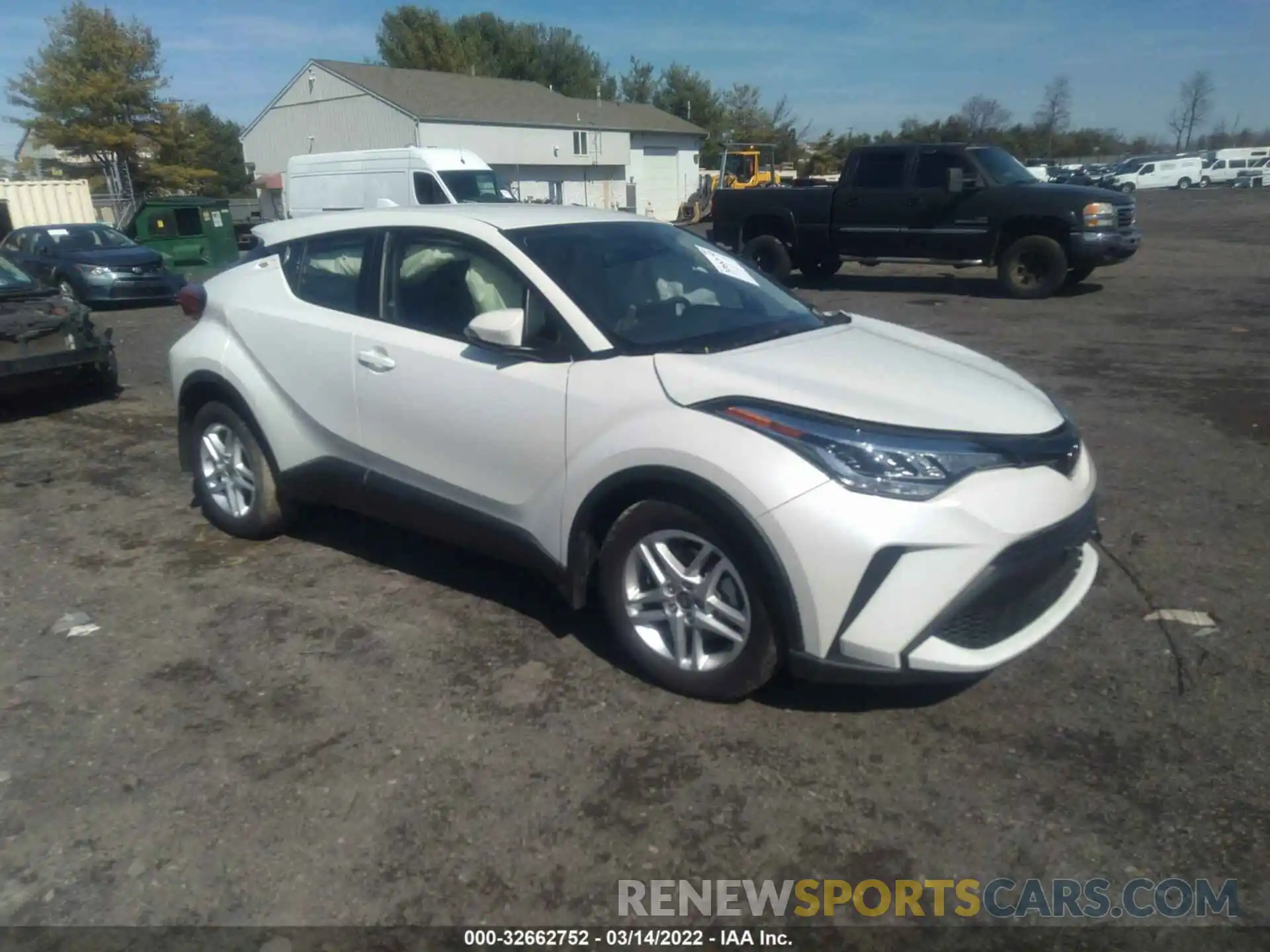 1 Photograph of a damaged car JTNKHMBXXM1108432 TOYOTA C-HR 2021