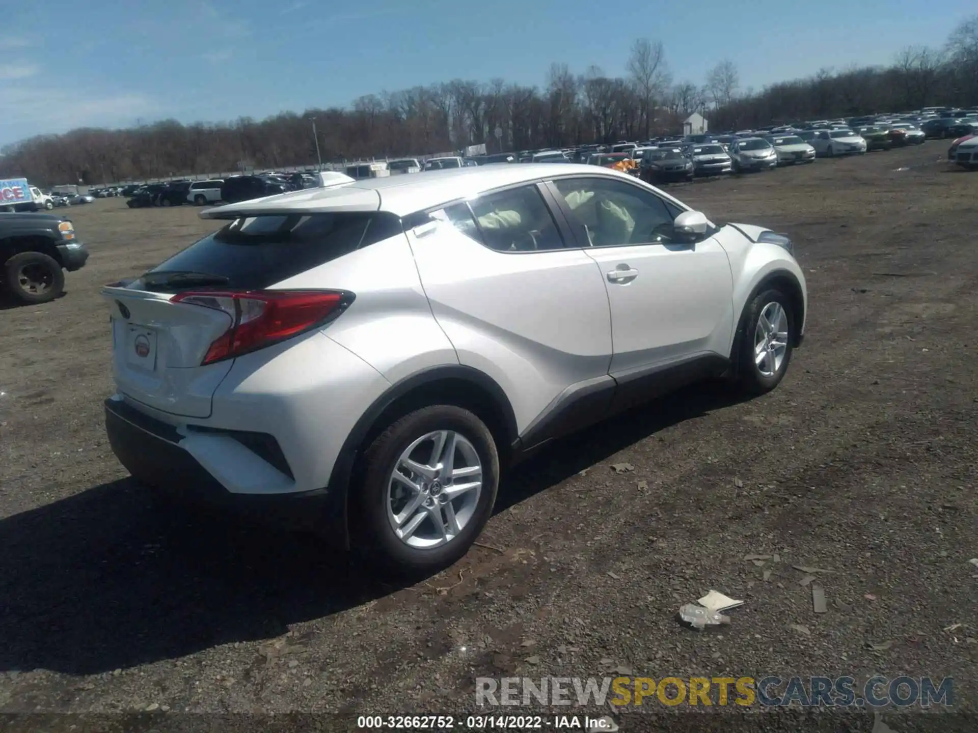 4 Photograph of a damaged car JTNKHMBXXM1108432 TOYOTA C-HR 2021