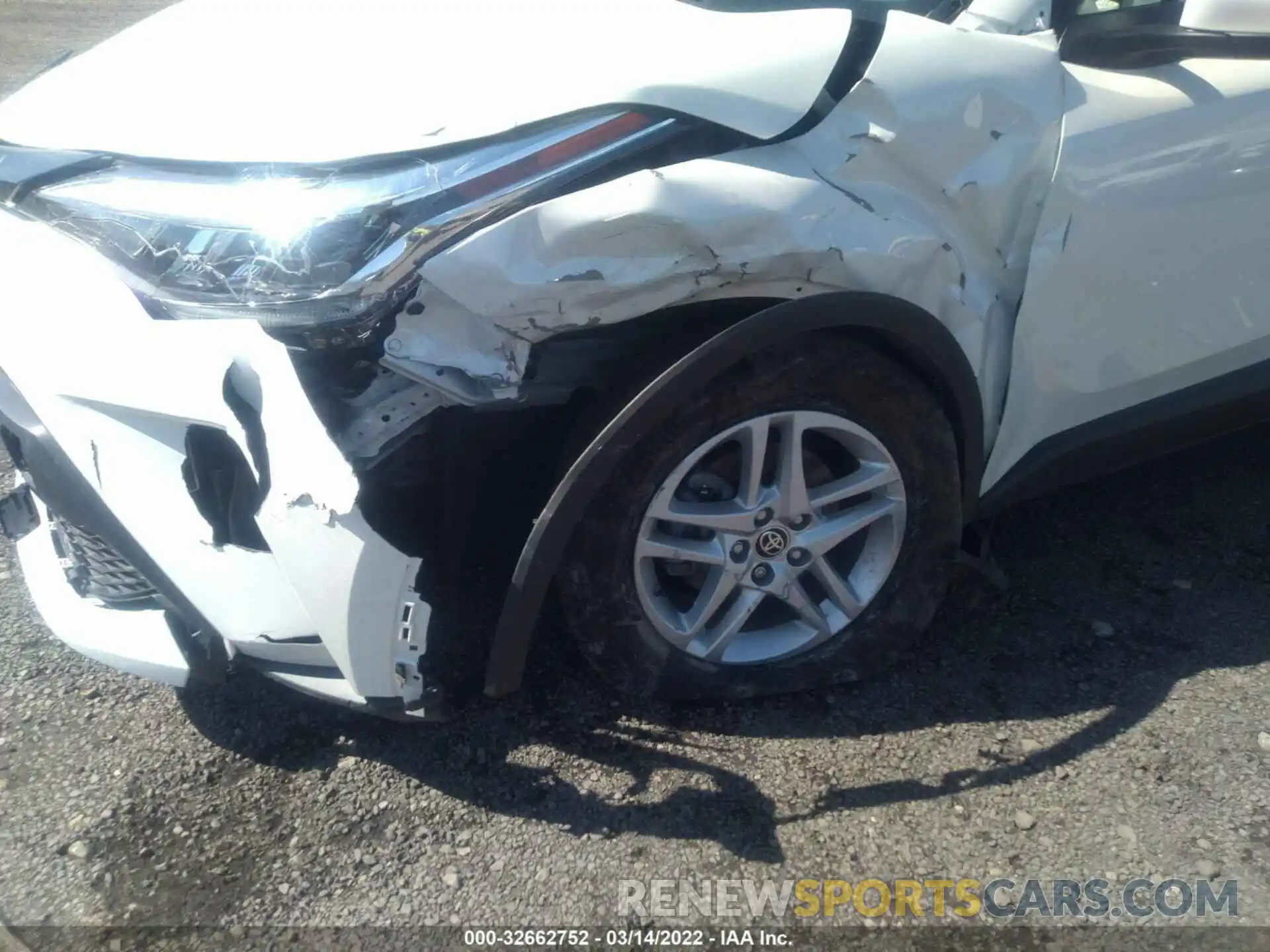 6 Photograph of a damaged car JTNKHMBXXM1108432 TOYOTA C-HR 2021