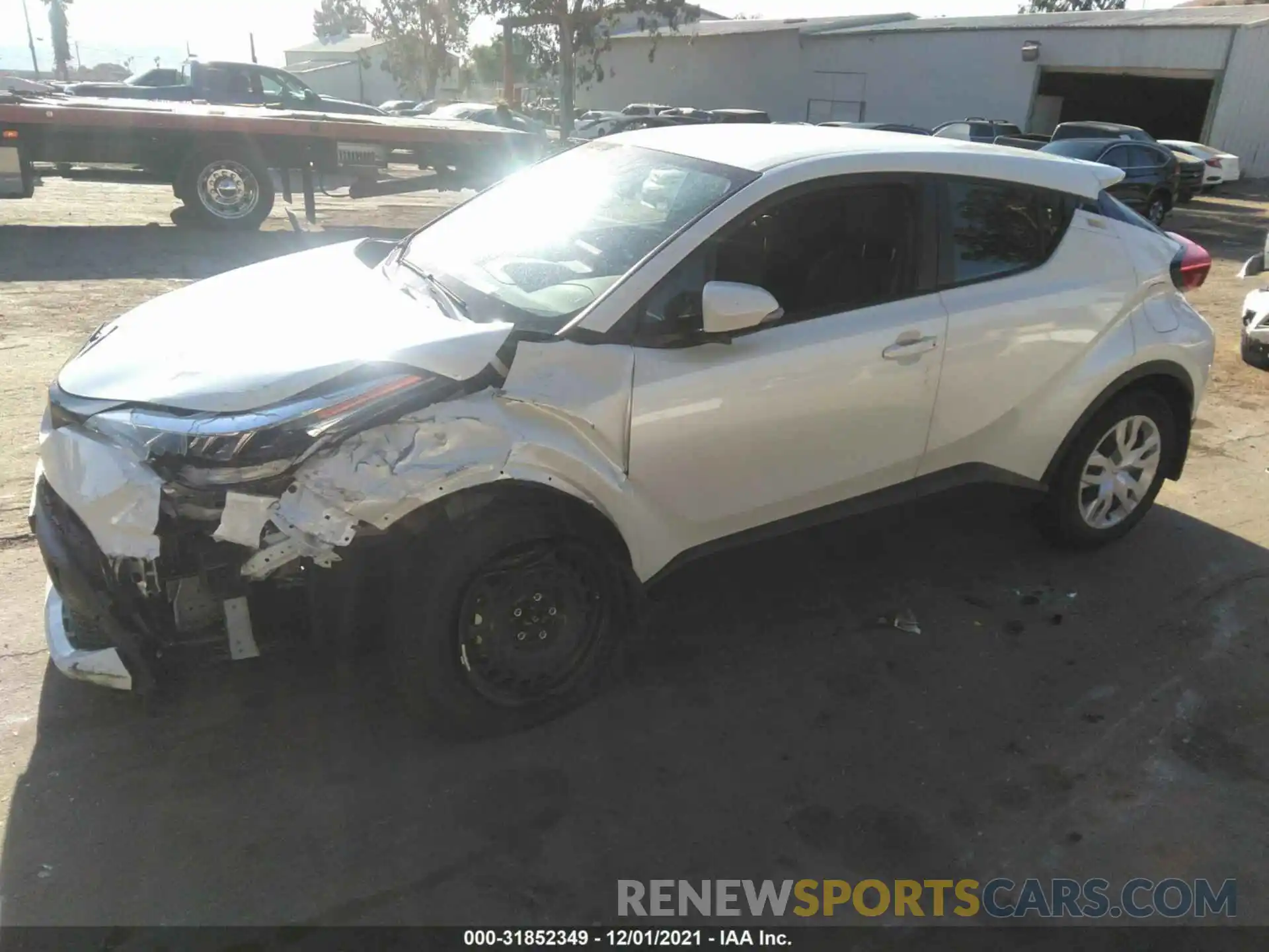 2 Photograph of a damaged car JTNKHMBXXM1109161 TOYOTA C-HR 2021