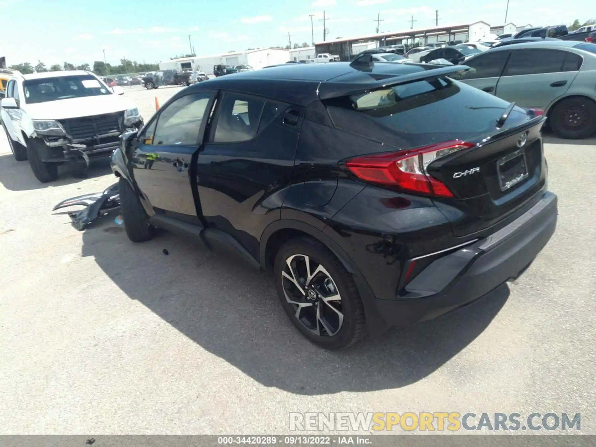 3 Photograph of a damaged car JTNKHMBXXM1110097 TOYOTA C-HR 2021