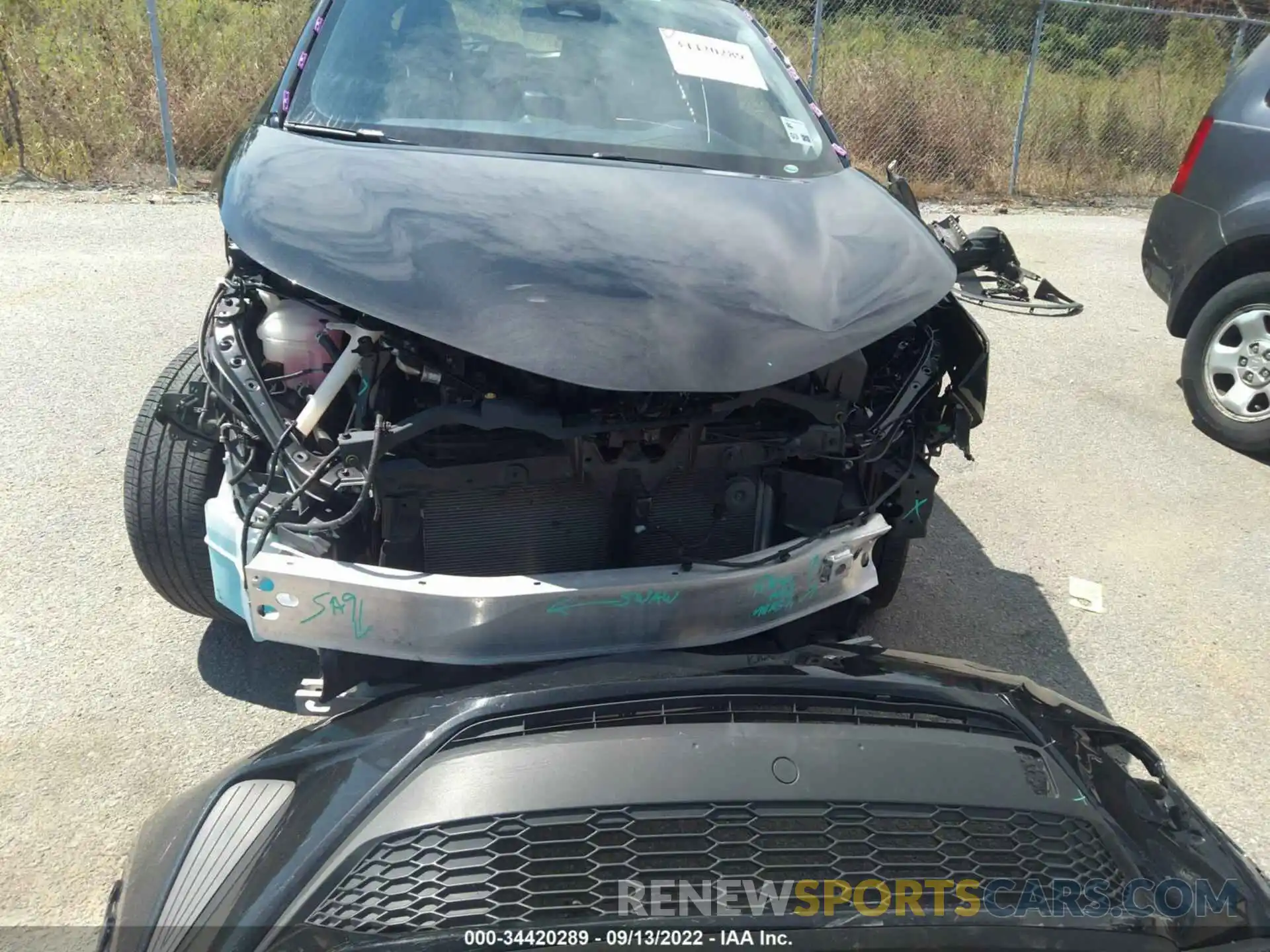 6 Photograph of a damaged car JTNKHMBXXM1110097 TOYOTA C-HR 2021