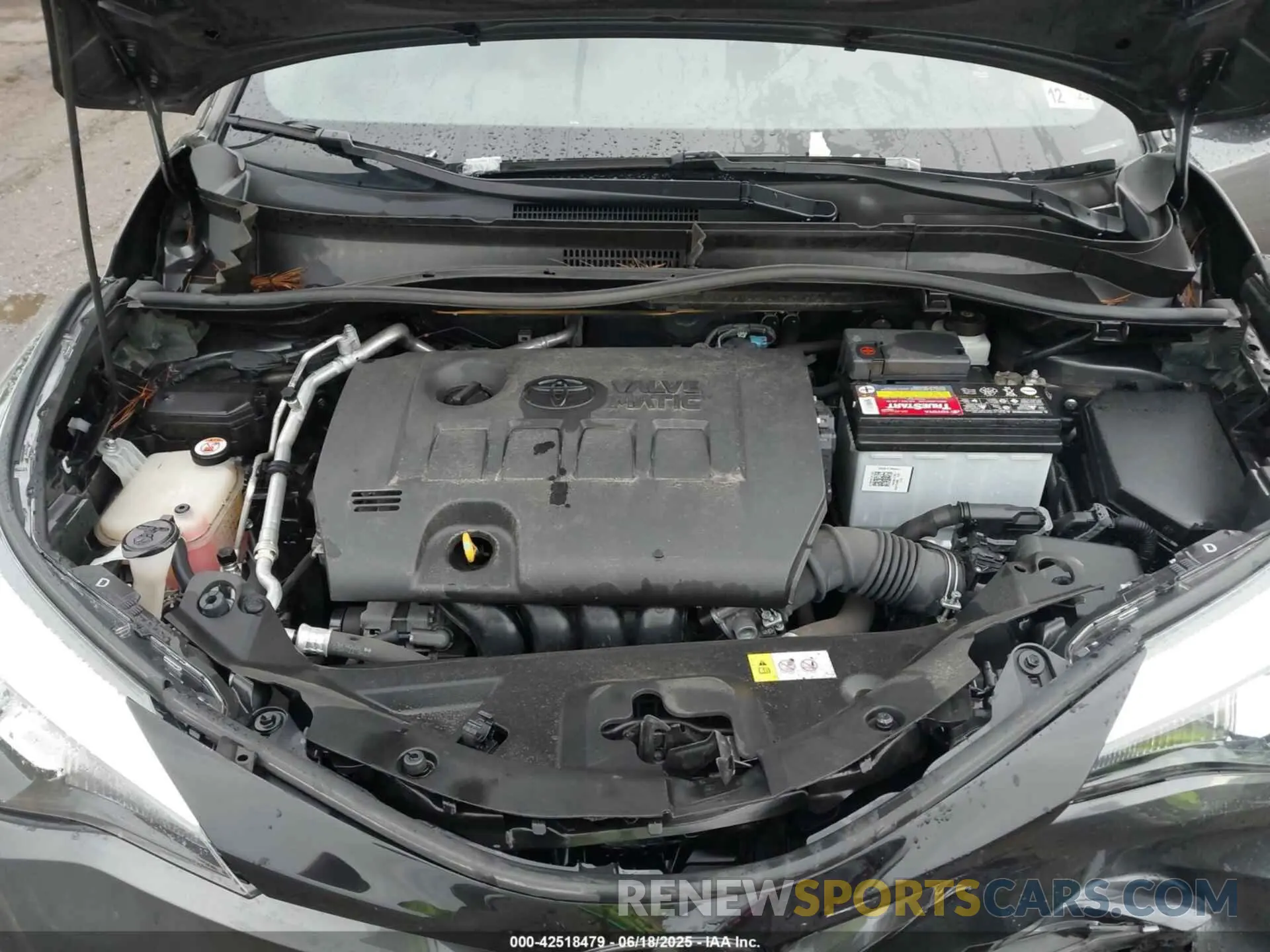 10 Photograph of a damaged car JTNKHMBXXM1111296 TOYOTA C-HR 2021