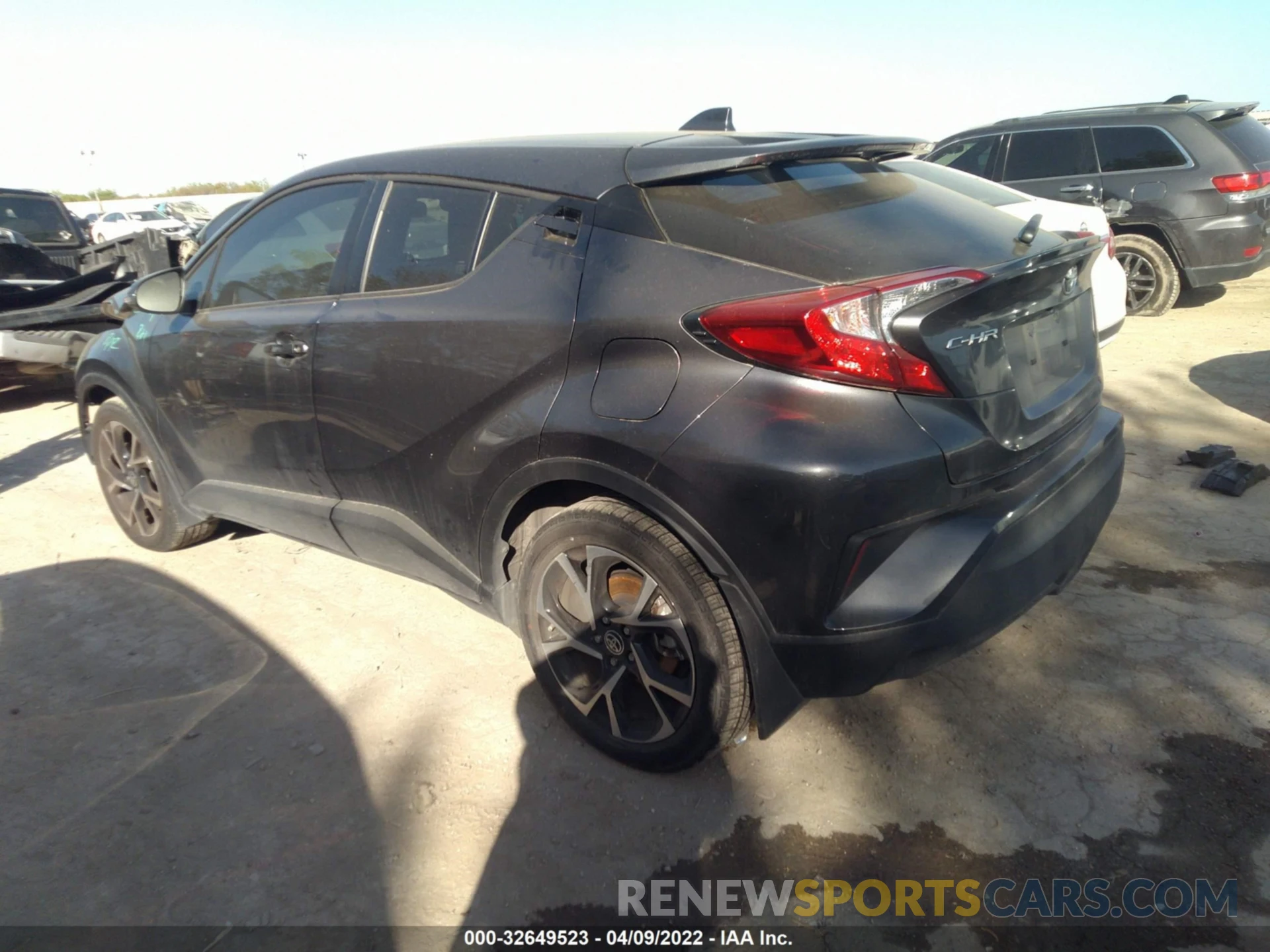 3 Photograph of a damaged car JTNKHMBXXM1114487 TOYOTA C-HR 2021