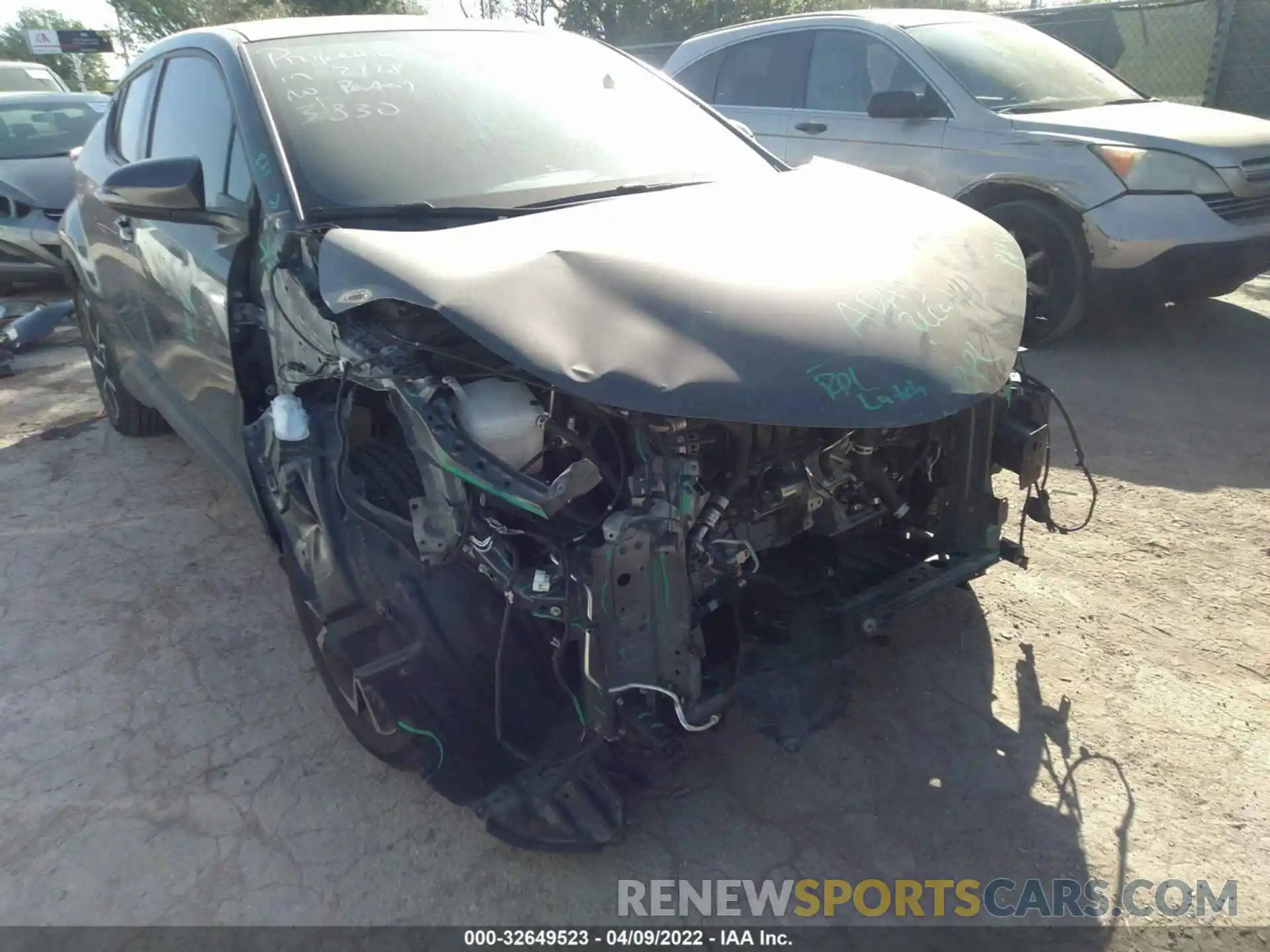 6 Photograph of a damaged car JTNKHMBXXM1114487 TOYOTA C-HR 2021