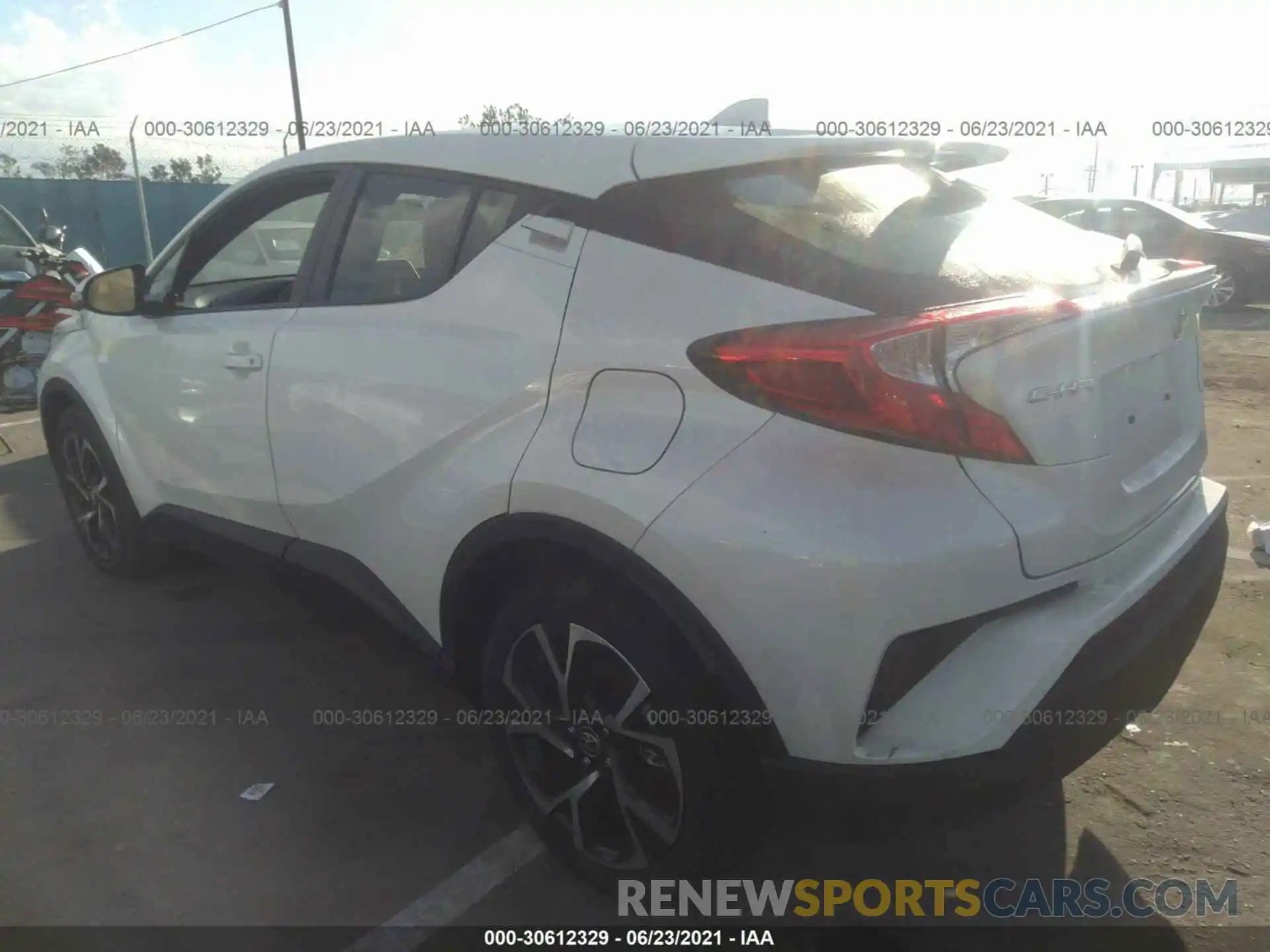 3 Photograph of a damaged car JTNKHMBXXM1114862 TOYOTA C-HR 2021