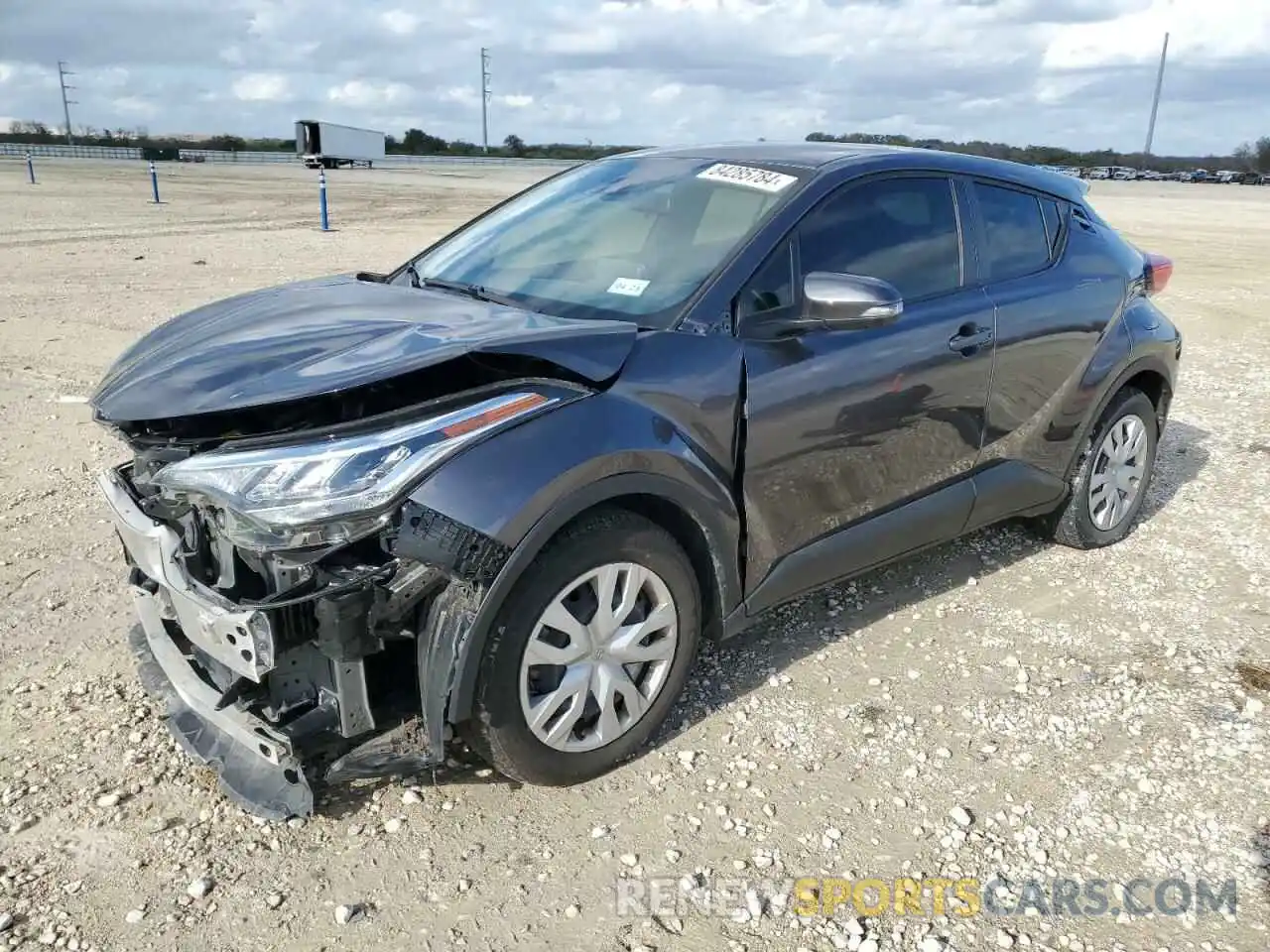 1 Photograph of a damaged car JTNKHMBXXM1118961 TOYOTA C-HR 2021