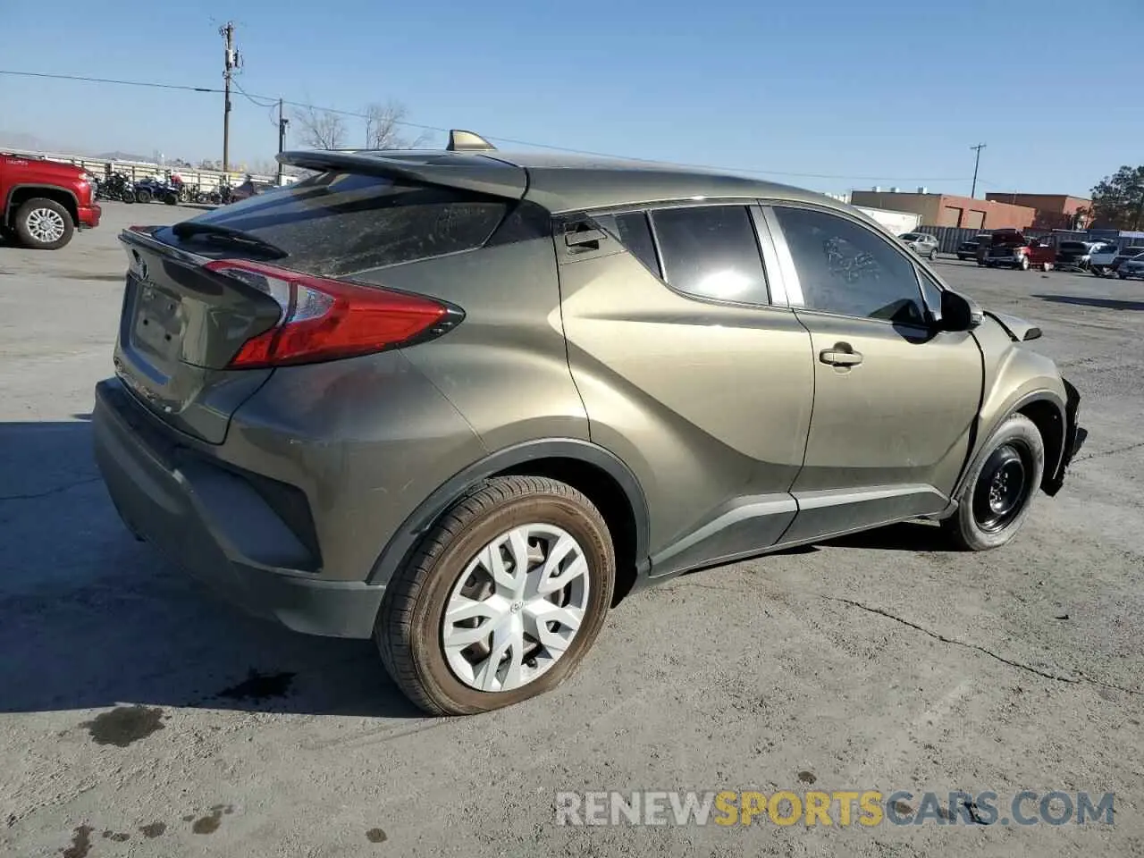 3 Photograph of a damaged car JTNKHMBXXM1119494 TOYOTA C-HR 2021