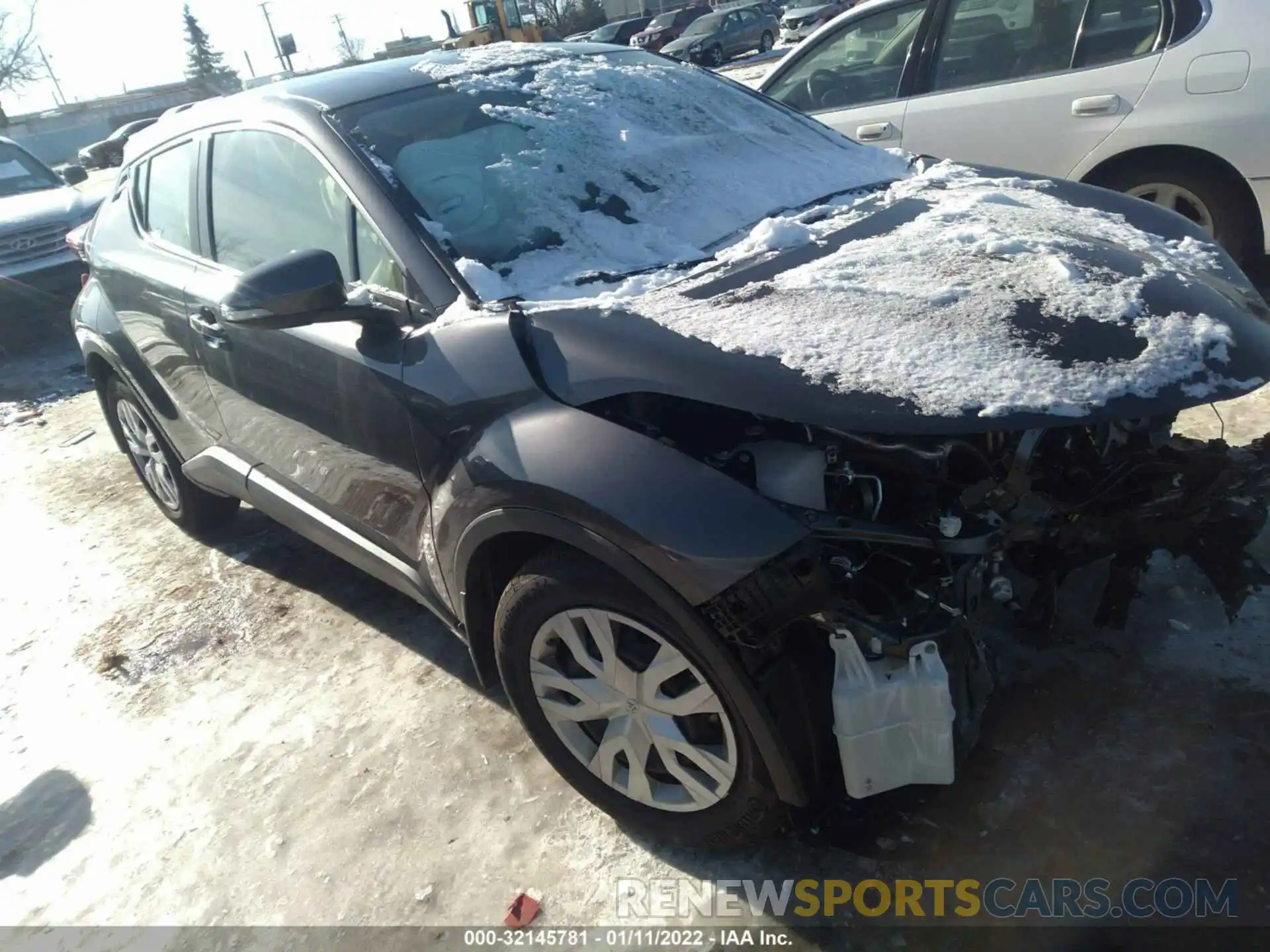 1 Photograph of a damaged car JTNKHMBXXM1126493 TOYOTA C-HR 2021