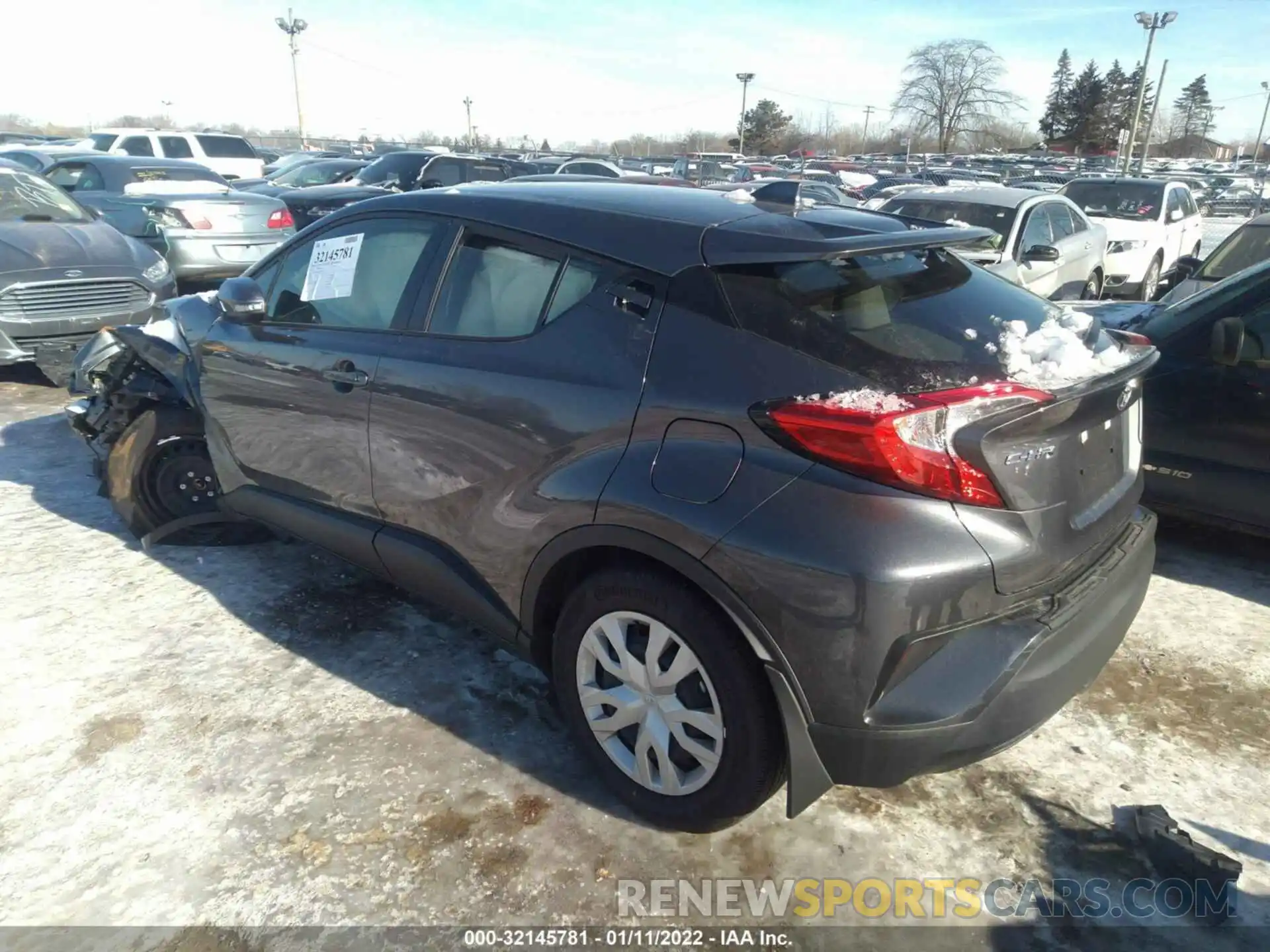 3 Photograph of a damaged car JTNKHMBXXM1126493 TOYOTA C-HR 2021