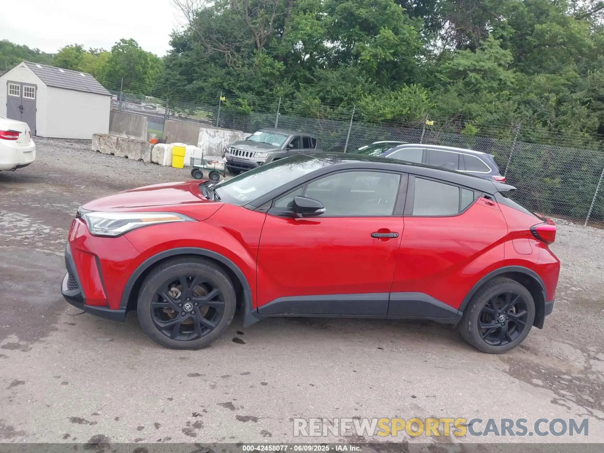14 Photograph of a damaged car JTNKHMBXXM1129135 TOYOTA C-HR 2021