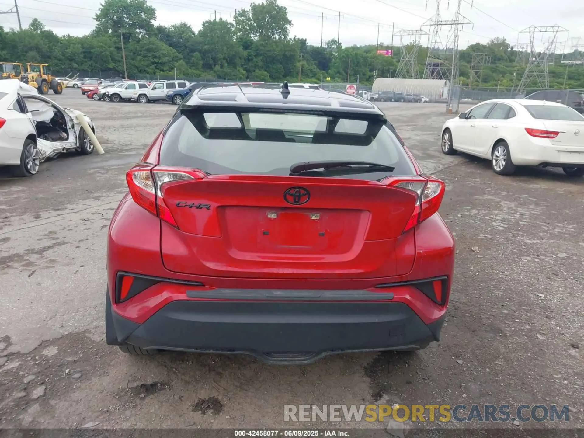 16 Photograph of a damaged car JTNKHMBXXM1129135 TOYOTA C-HR 2021