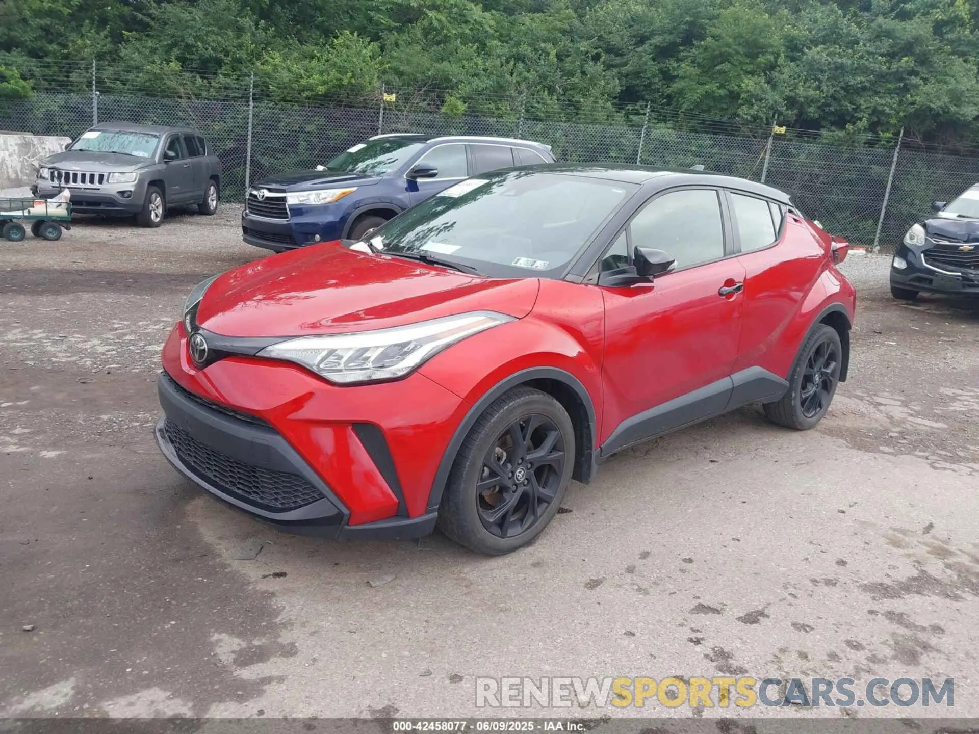 2 Photograph of a damaged car JTNKHMBXXM1129135 TOYOTA C-HR 2021