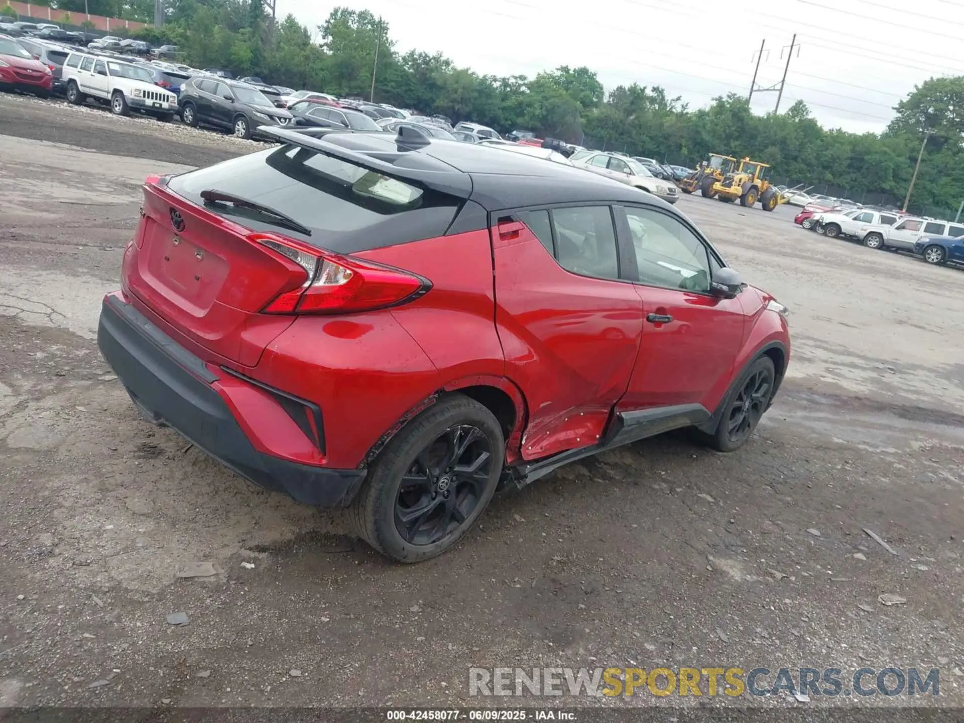 4 Photograph of a damaged car JTNKHMBXXM1129135 TOYOTA C-HR 2021