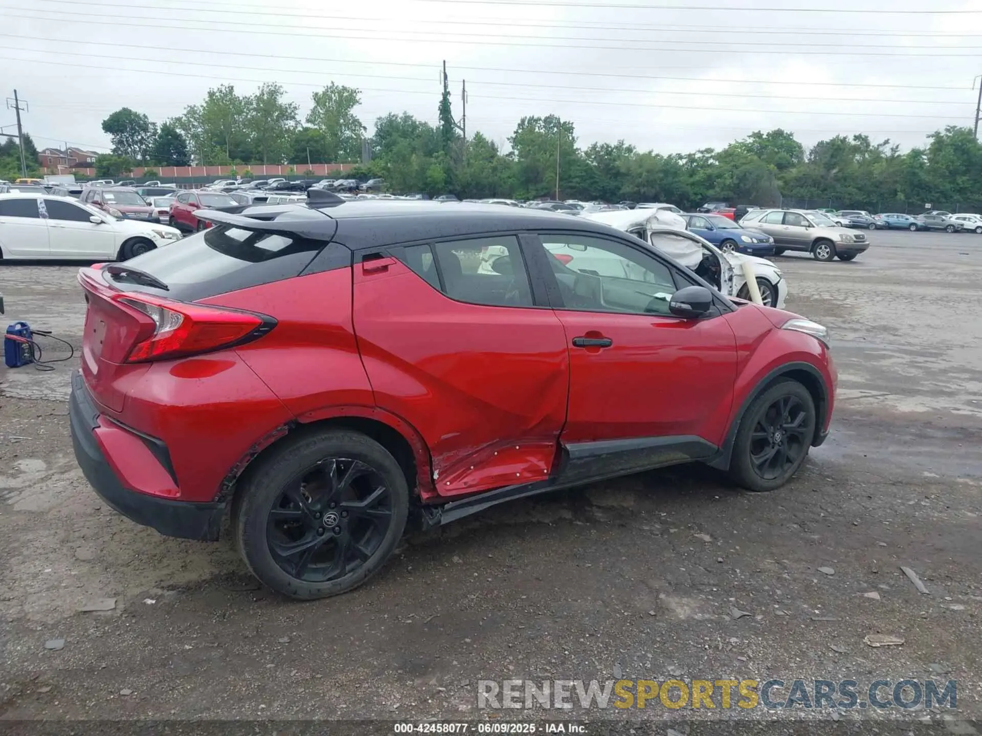 6 Photograph of a damaged car JTNKHMBXXM1129135 TOYOTA C-HR 2021