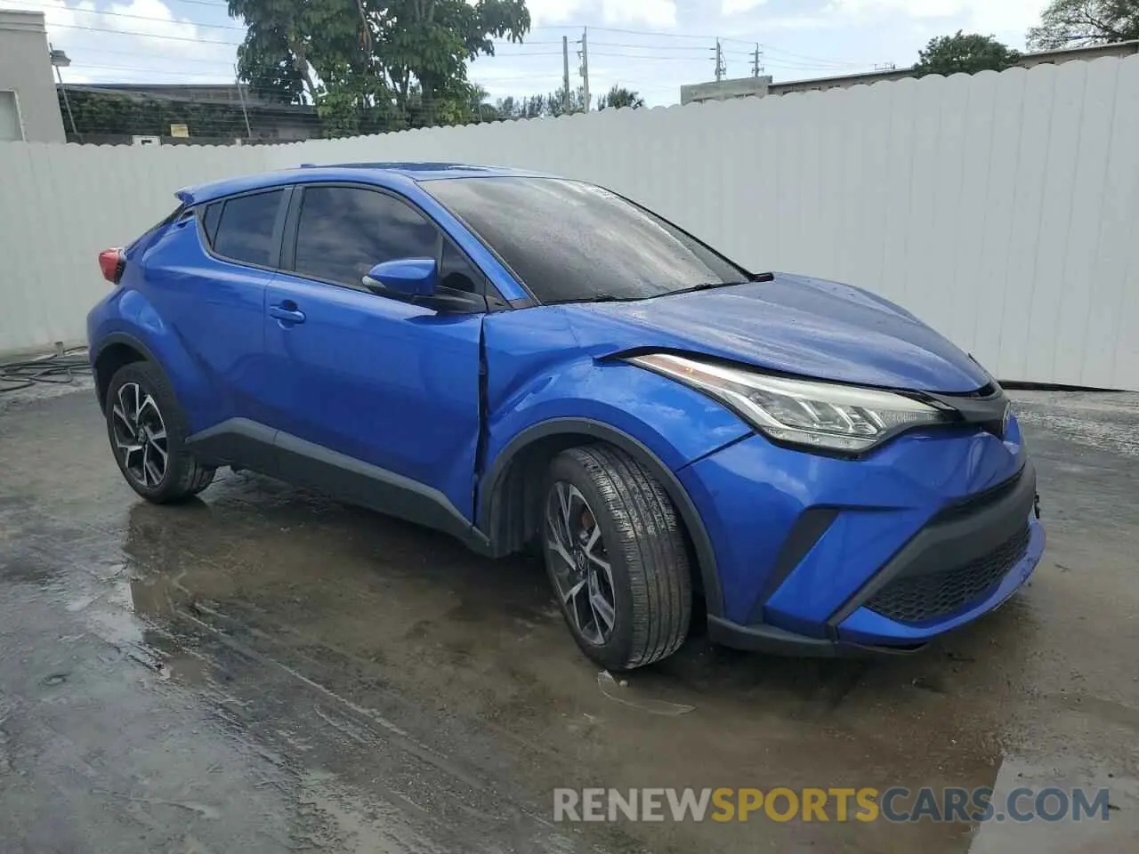 4 Photograph of a damaged car NMTKHMBX0MR120904 TOYOTA C-HR 2021