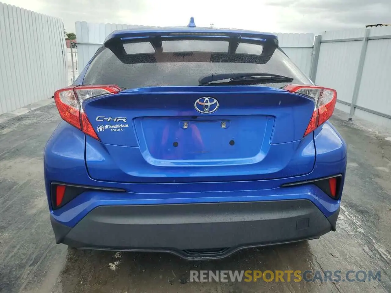 6 Photograph of a damaged car NMTKHMBX0MR120904 TOYOTA C-HR 2021