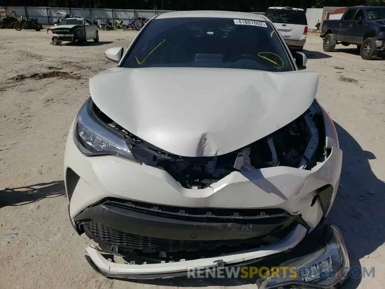 9 Photograph of a damaged car NMTKHMBX0MR123995 TOYOTA C-HR 2021