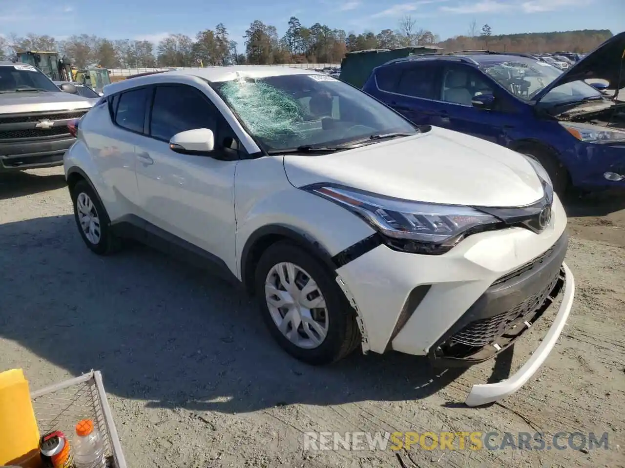 4 Photograph of a damaged car NMTKHMBX0MR124936 TOYOTA C-HR 2021