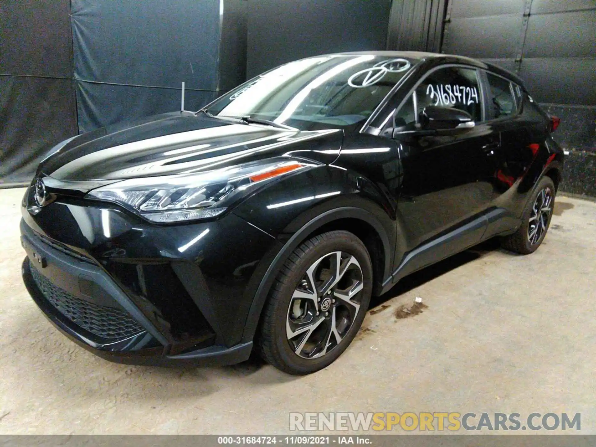 2 Photograph of a damaged car NMTKHMBX0MR126119 TOYOTA C-HR 2021