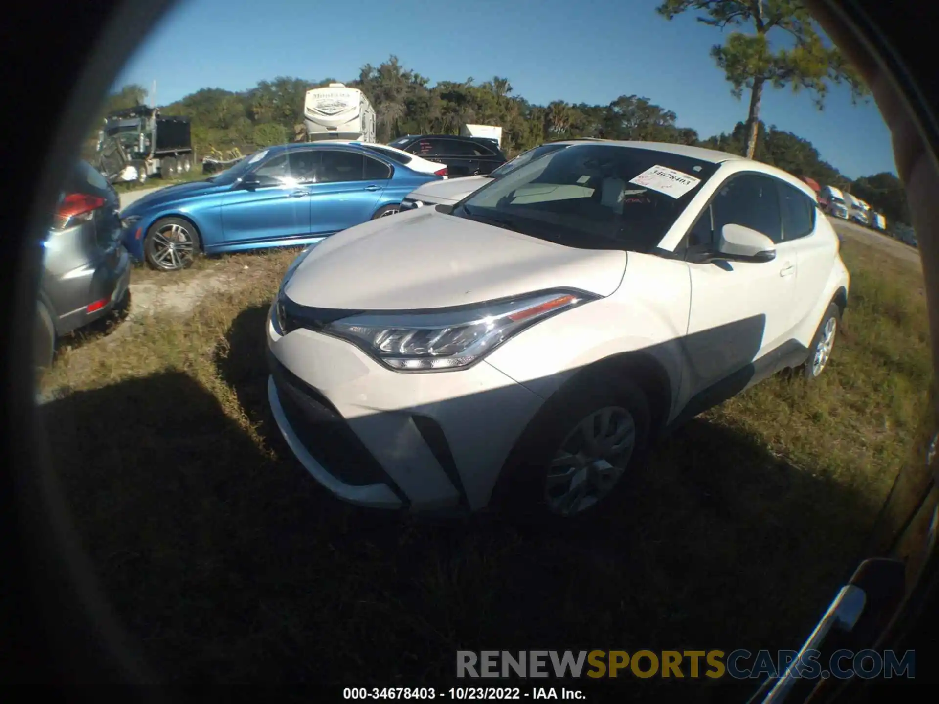 2 Photograph of a damaged car NMTKHMBX0MR129795 TOYOTA C-HR 2021