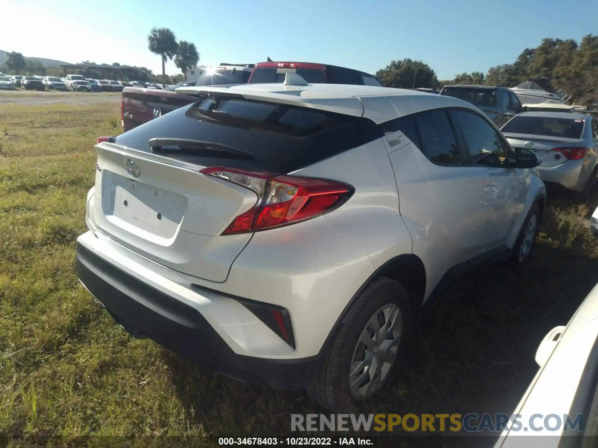 4 Photograph of a damaged car NMTKHMBX0MR129795 TOYOTA C-HR 2021