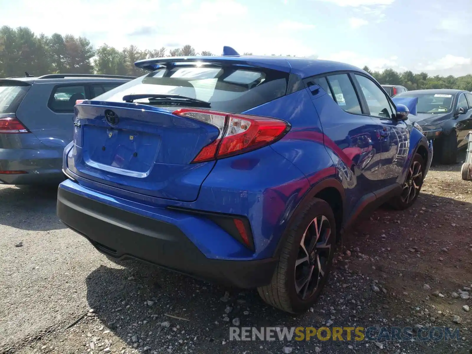 4 Photograph of a damaged car NMTKHMBX0MR130347 TOYOTA C-HR 2021