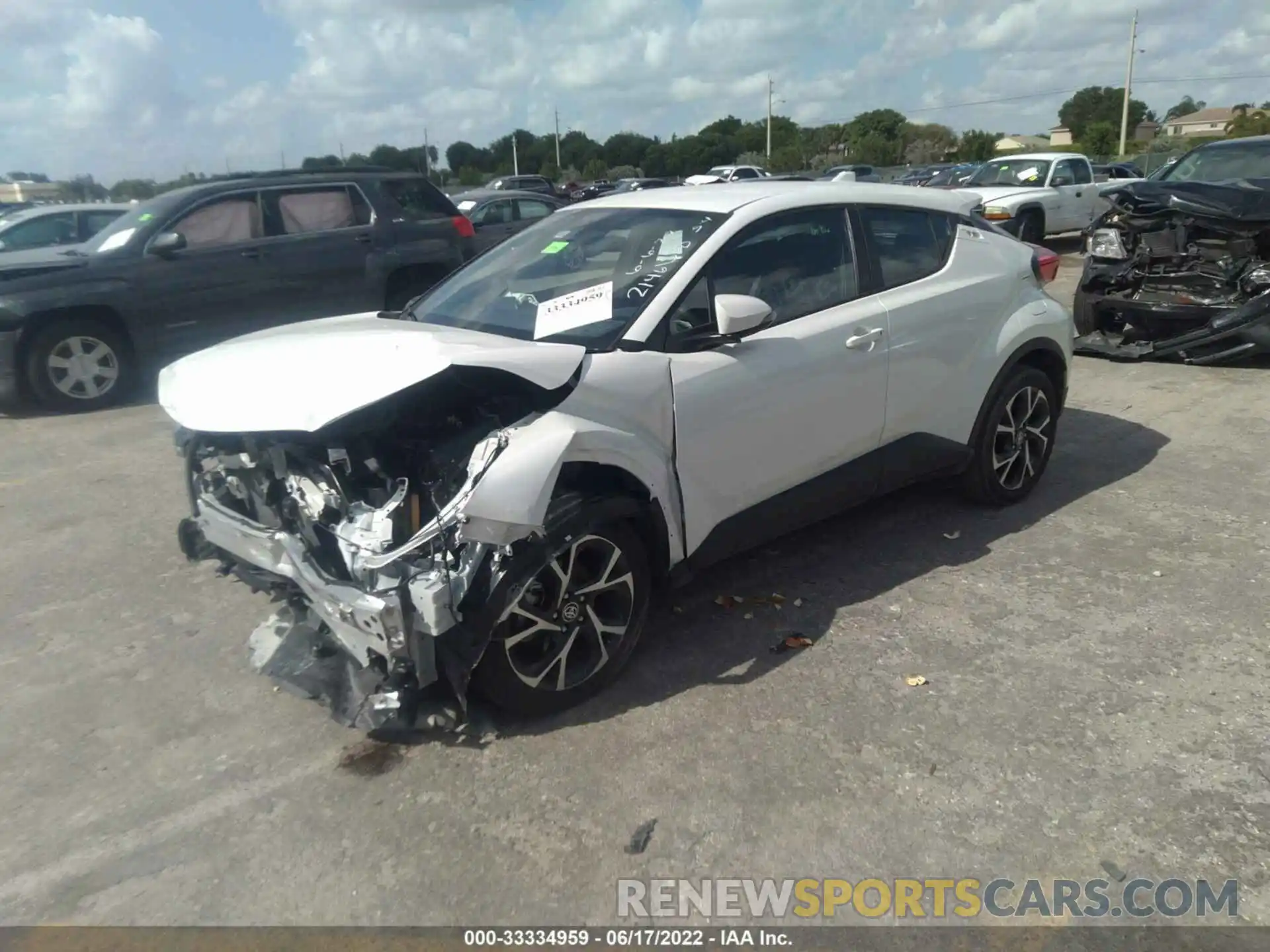 2 Photograph of a damaged car NMTKHMBX0MR132146 TOYOTA C-HR 2021