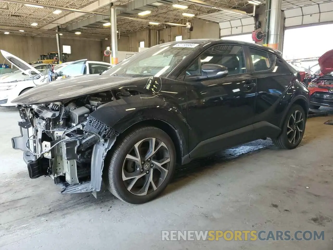 1 Photograph of a damaged car NMTKHMBX0MR133040 TOYOTA C-HR 2021