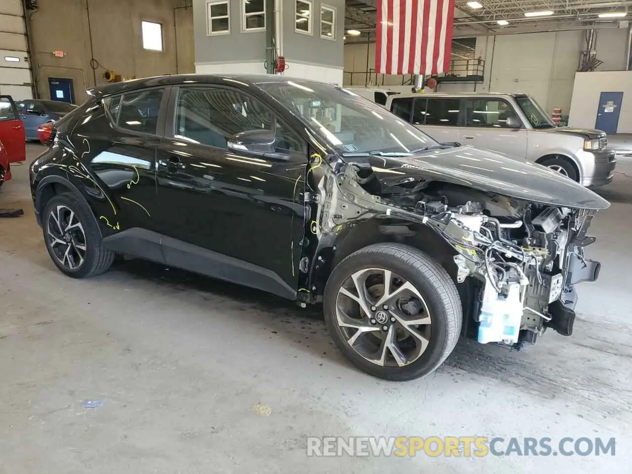 4 Photograph of a damaged car NMTKHMBX0MR133040 TOYOTA C-HR 2021