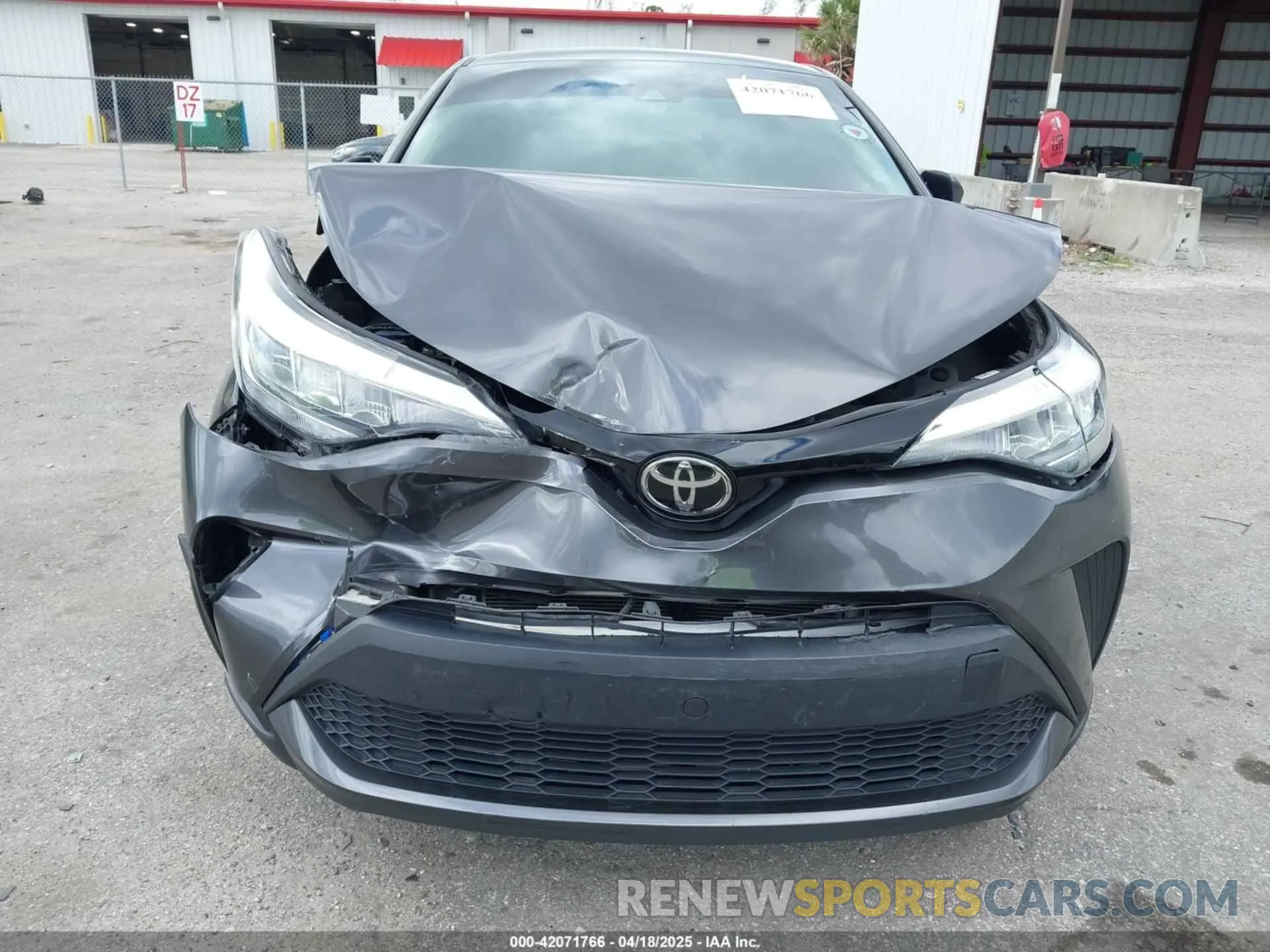 13 Photograph of a damaged car NMTKHMBX0MR135693 TOYOTA C-HR 2021
