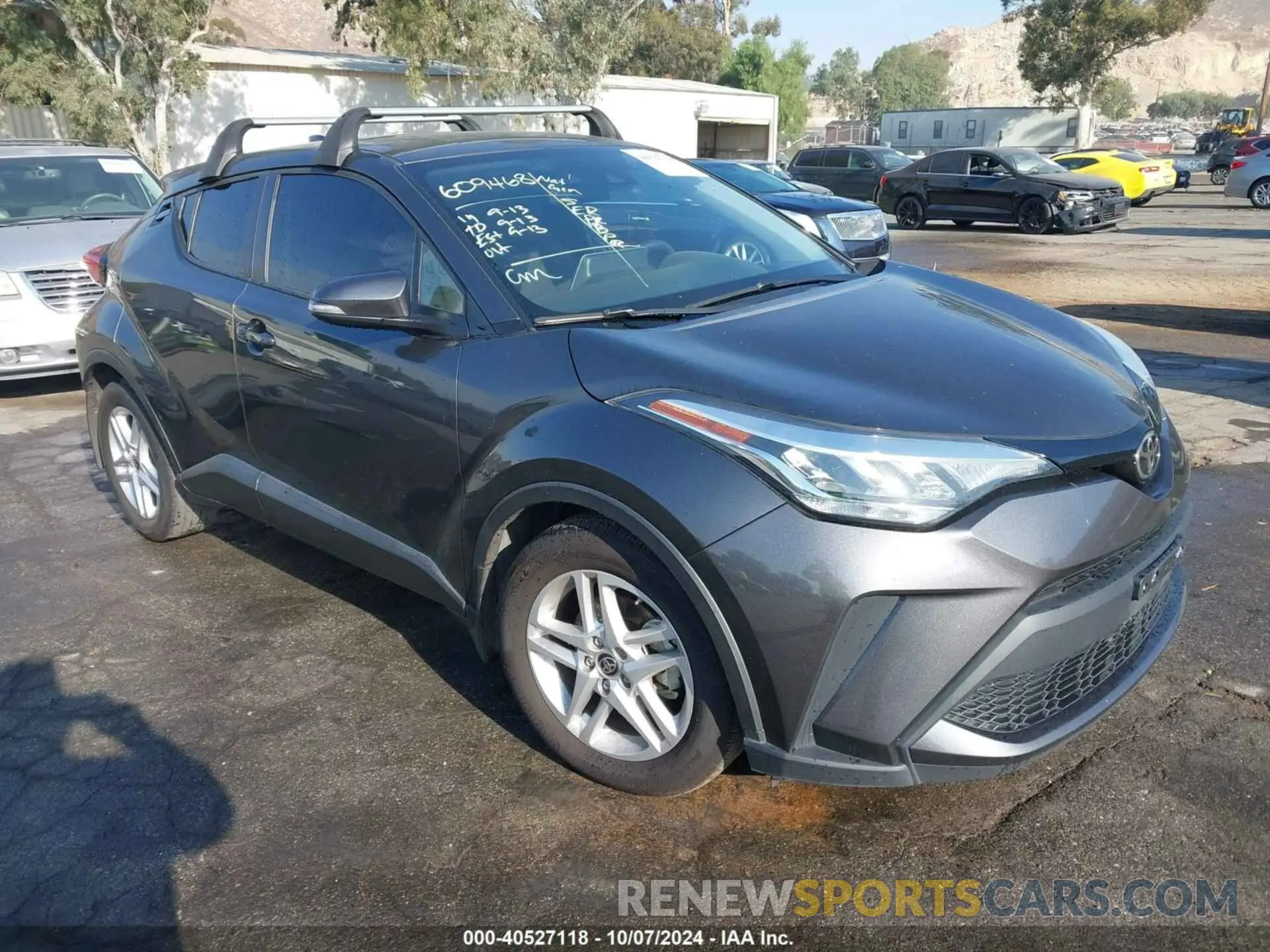 1 Photograph of a damaged car NMTKHMBX0MR137606 TOYOTA C-HR 2021