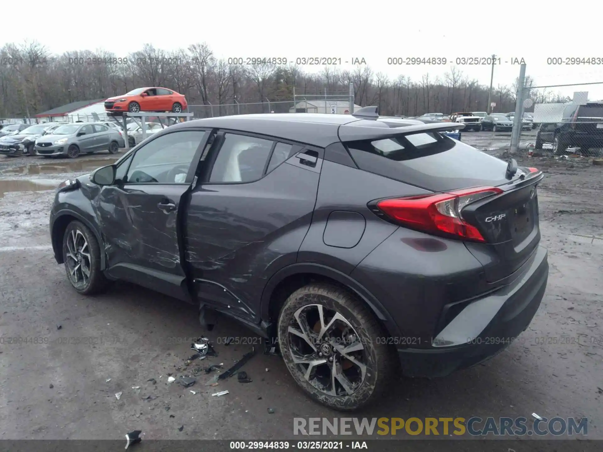 3 Photograph of a damaged car NMTKHMBX1MR119003 TOYOTA C-HR 2021